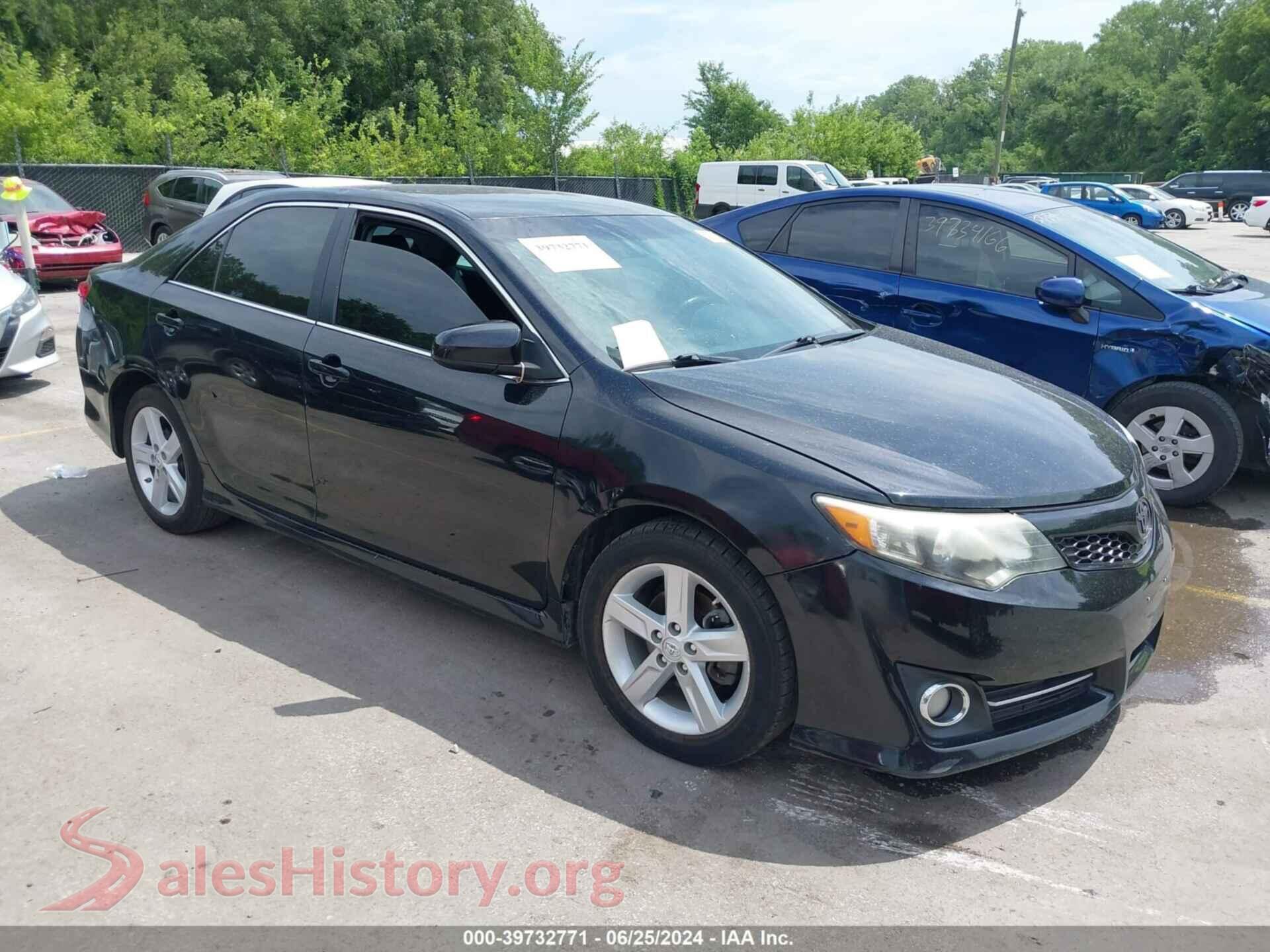 2013 TOYOTA CAMRY — VIN 4T1BF1FK0DU250547