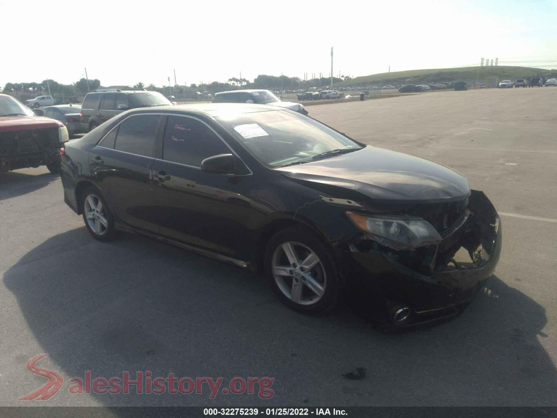 2013 TOYOTA CAMRY — VIN 4T1BF1FK0DU281720