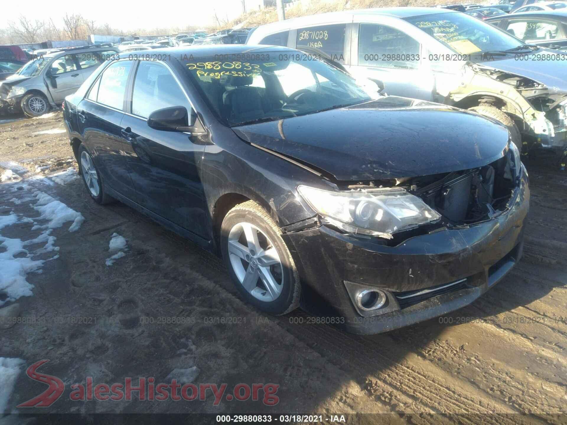 2014 TOYOTA CAMRY — VIN 4T1BF1FK0EU837512