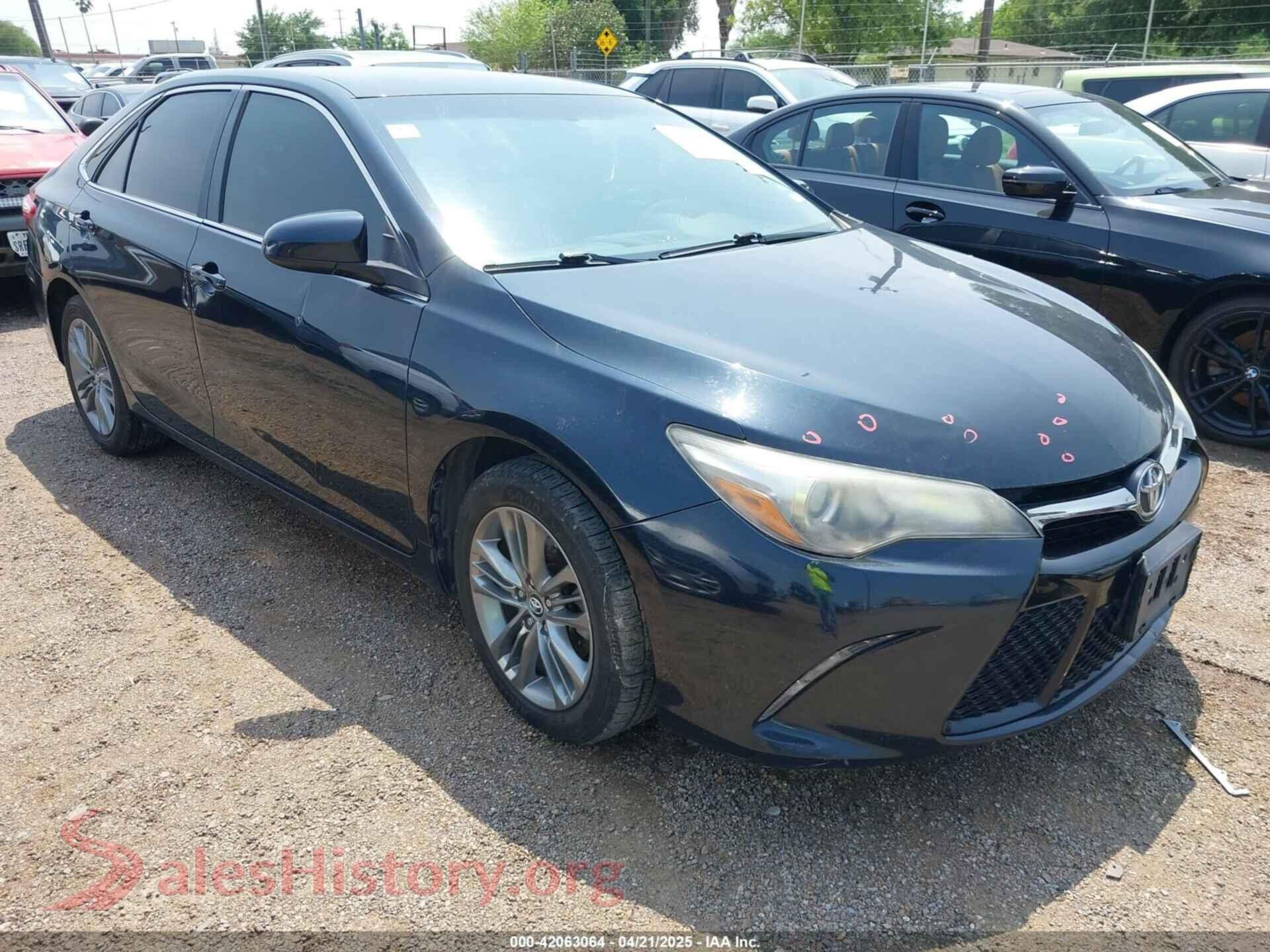 2017 TOYOTA CAMRY — VIN 4T1BF1FK0HU431458