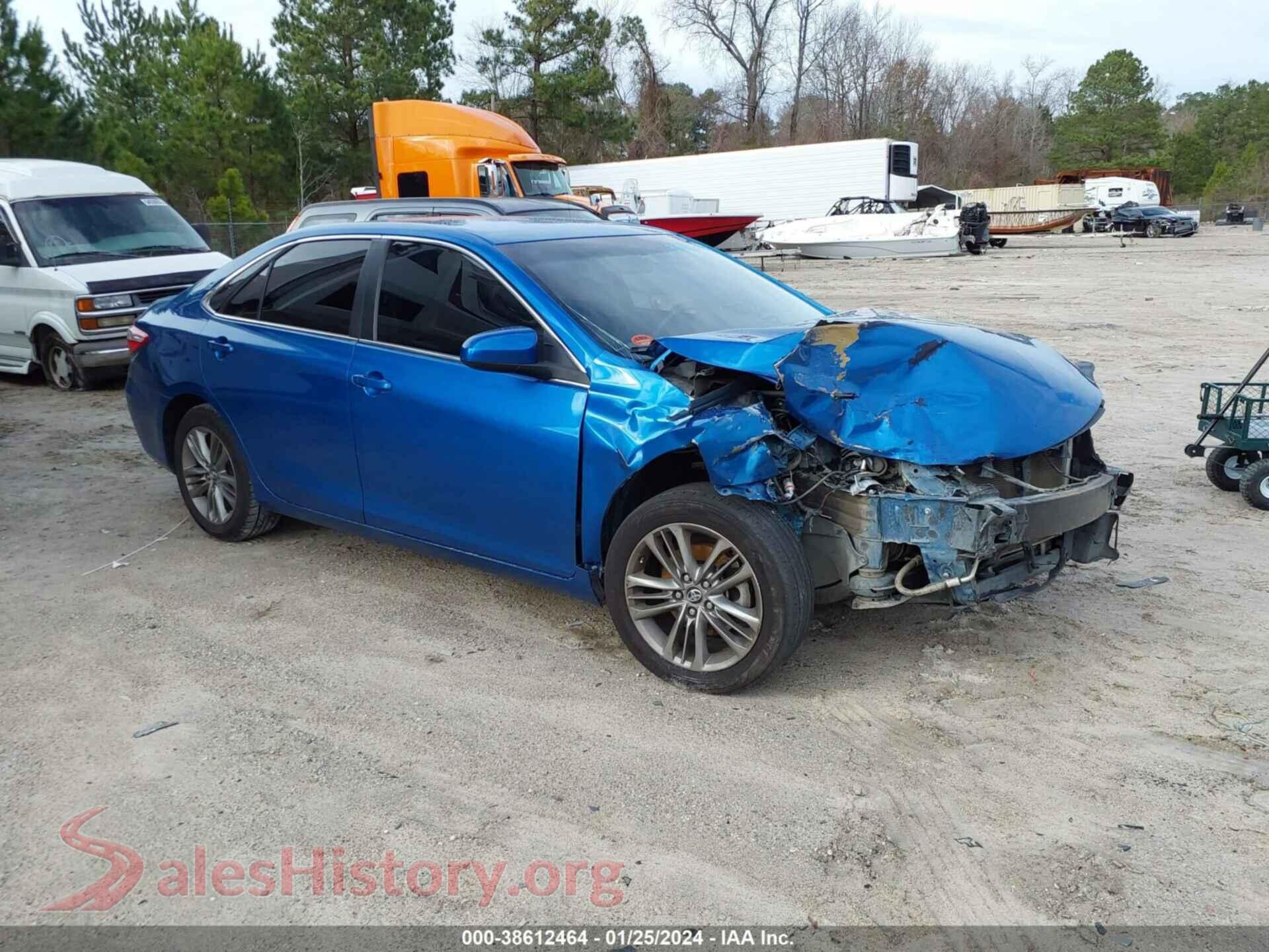 2017 TOYOTA CAMRY — VIN 4T1BF1FK0HU792494
