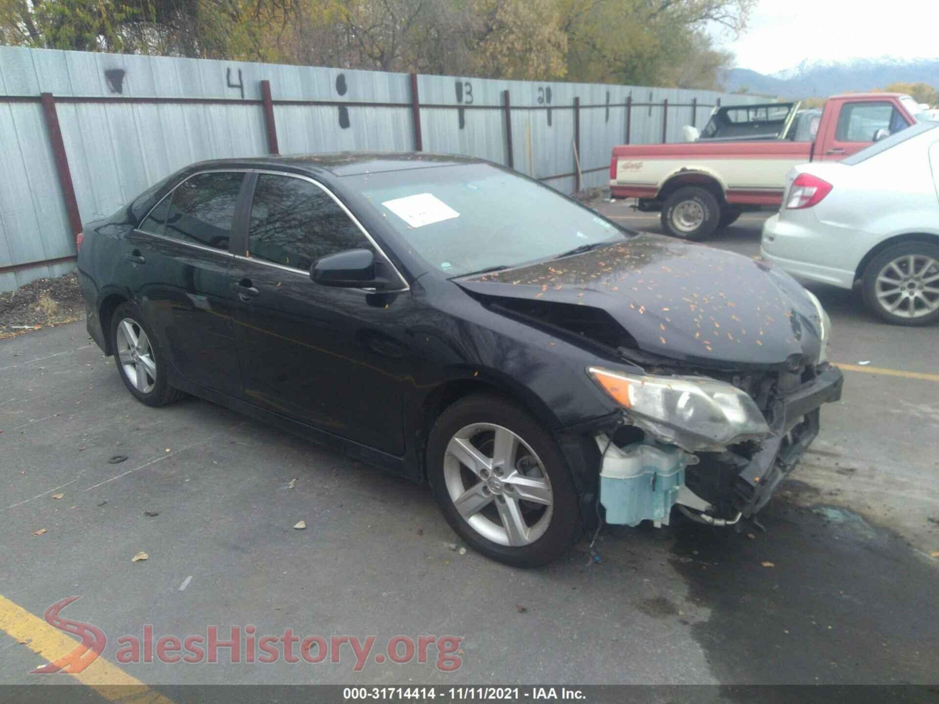 2013 TOYOTA CAMRY — VIN 4T1BF1FK1DU288742