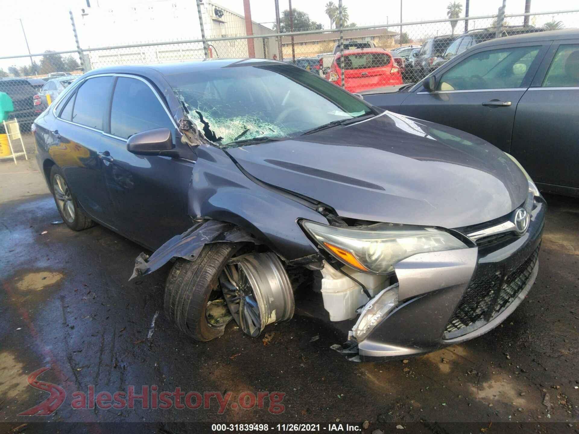2015 TOYOTA CAMRY — VIN 4T1BF1FK1FU094800