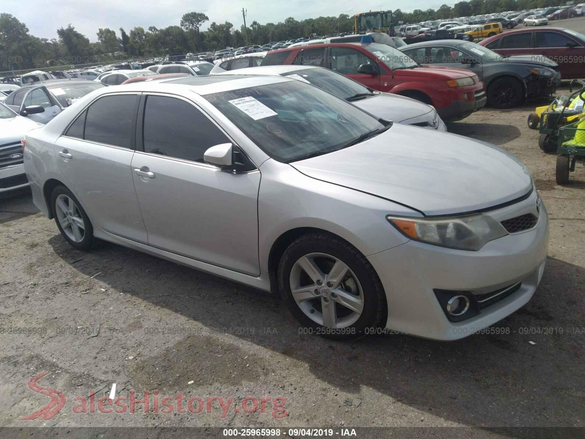 2012 TOYOTA CAMRY — VIN 4T1BF1FK2CU060067