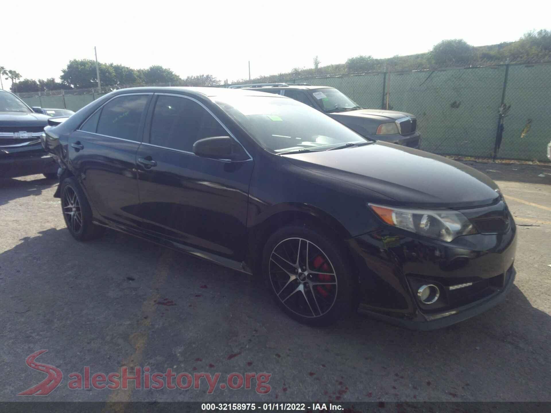 2013 TOYOTA CAMRY — VIN 4T1BF1FK2DU257113