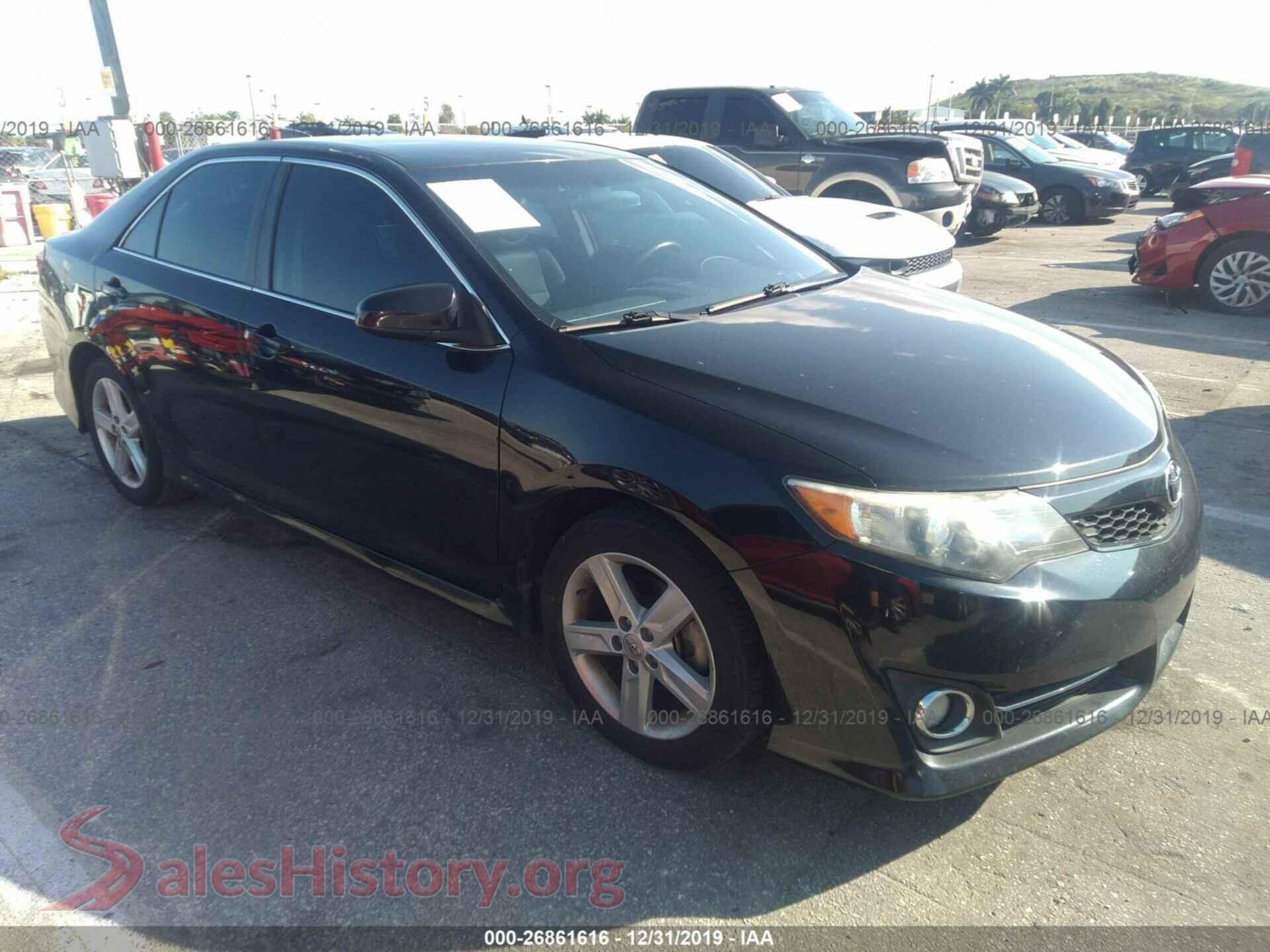 2012 TOYOTA CAMRY — VIN 4T1BF1FK3CU508235