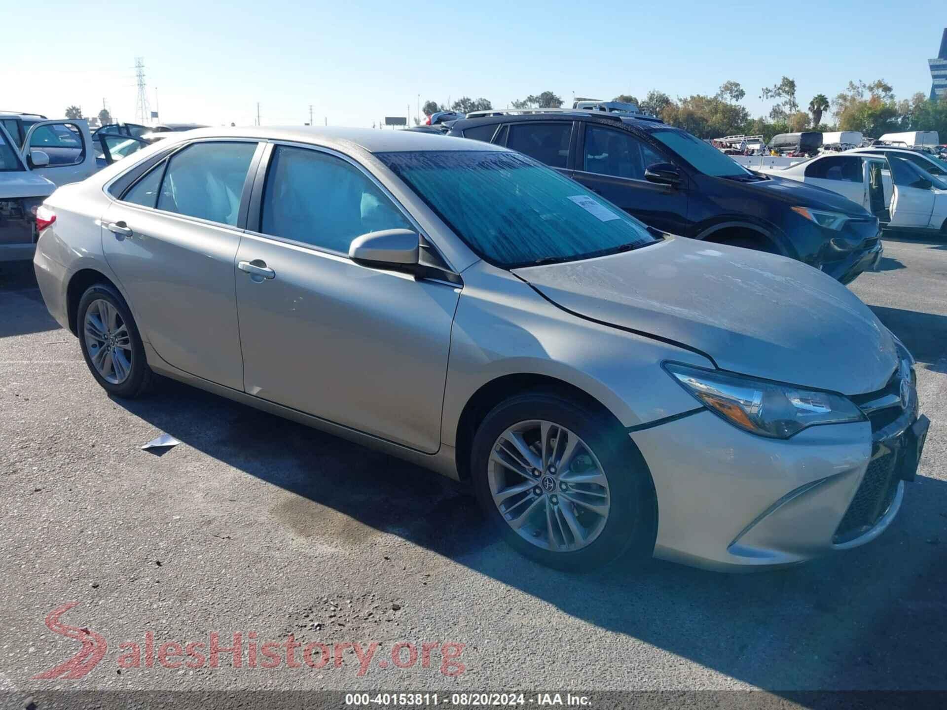 2016 TOYOTA CAMRY — VIN 4T1BF1FK3GU508273