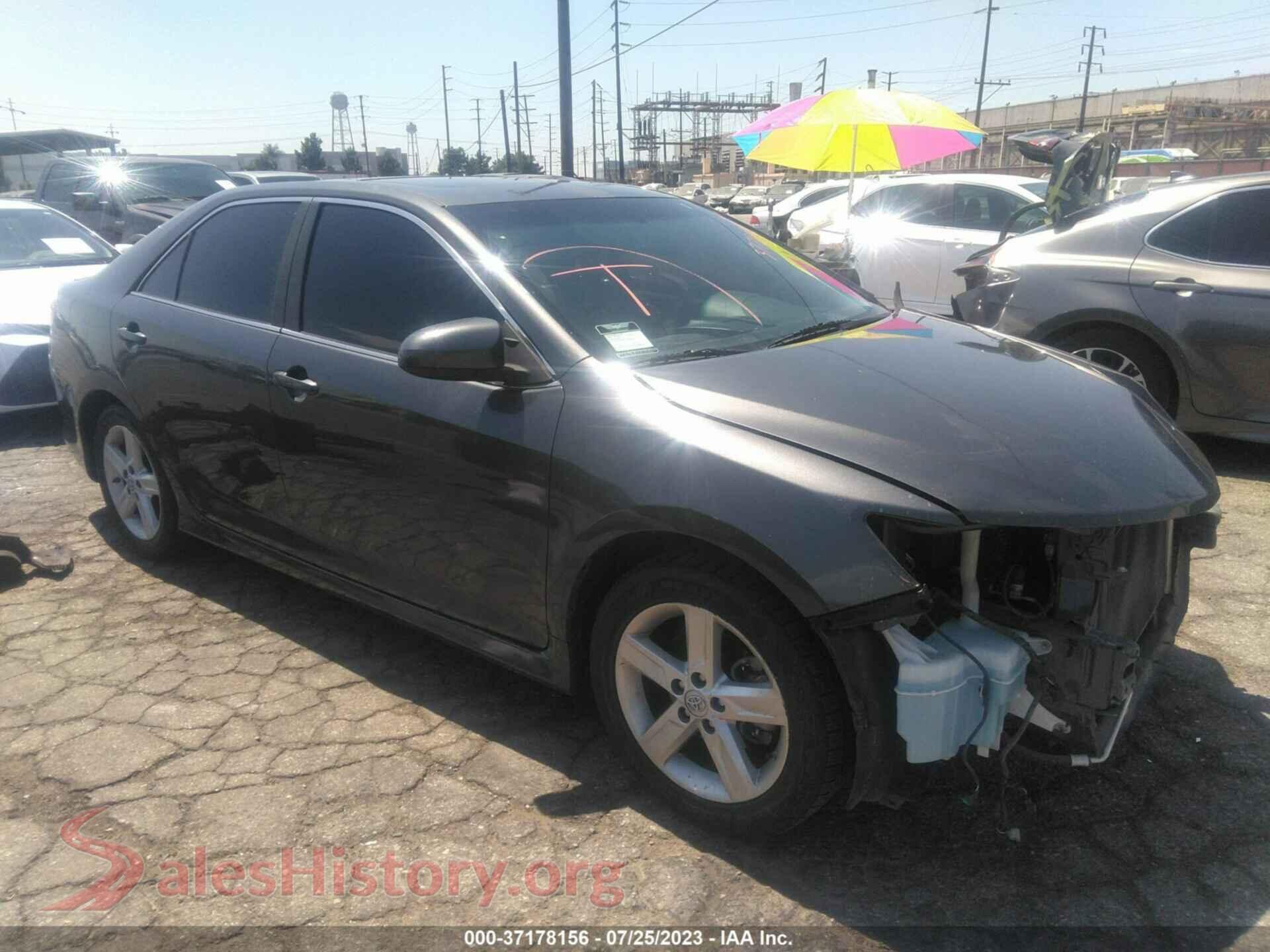 2013 TOYOTA CAMRY — VIN 4T1BF1FK4DU267299
