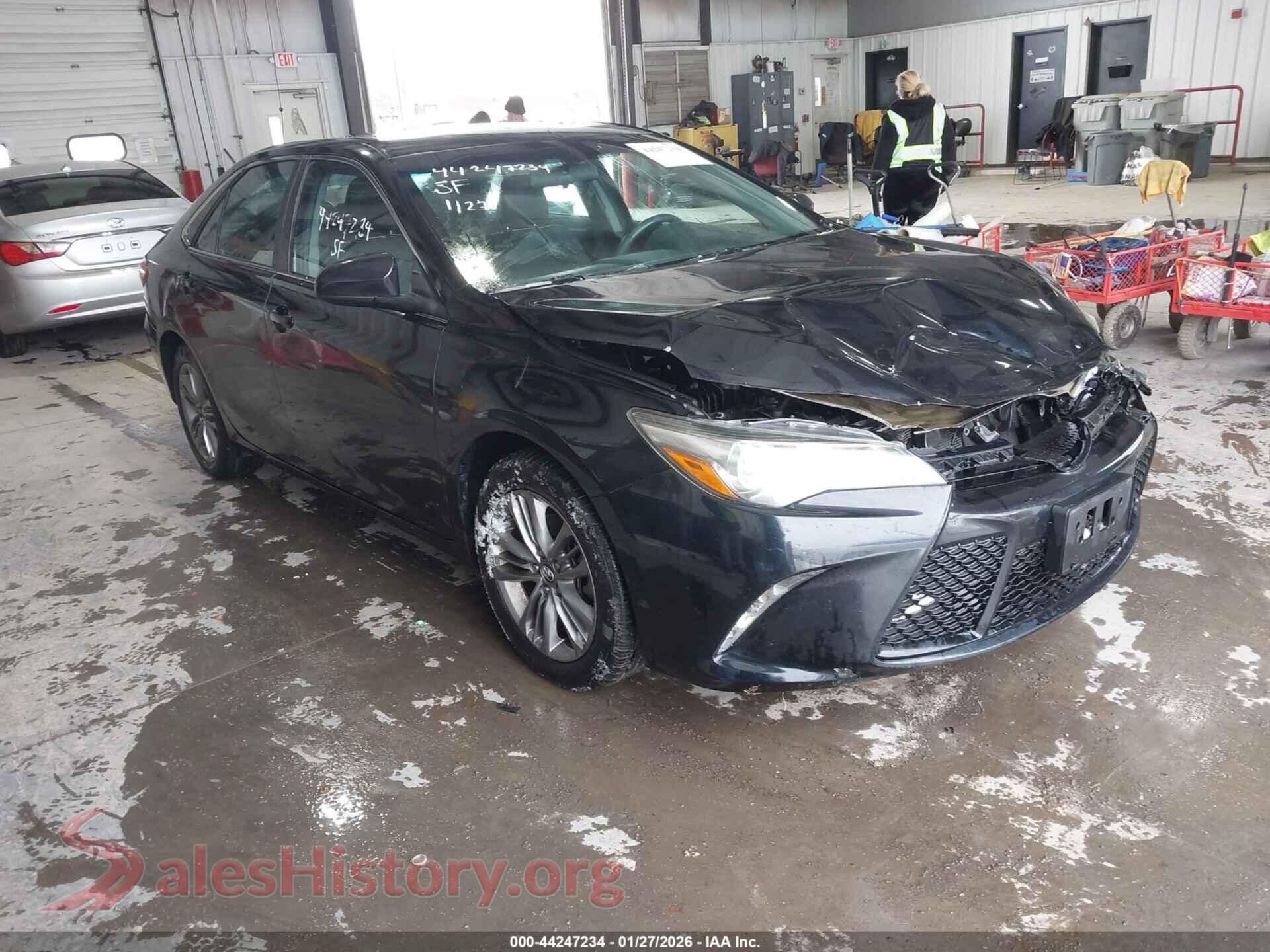 2016 TOYOTA CAMRY — VIN 4T1BF1FK4GU256162