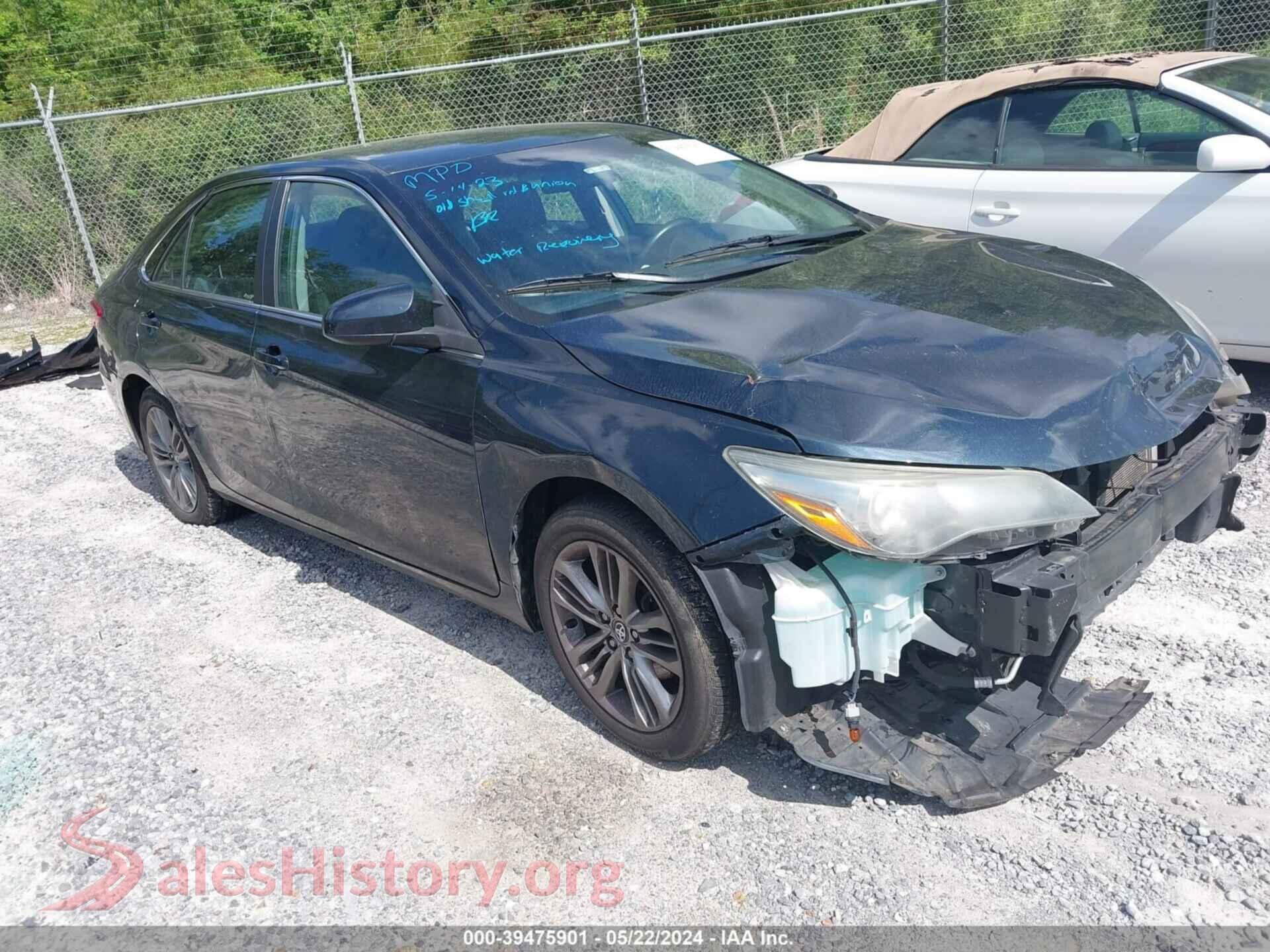 2017 TOYOTA CAMRY — VIN 4T1BF1FK4HU286733