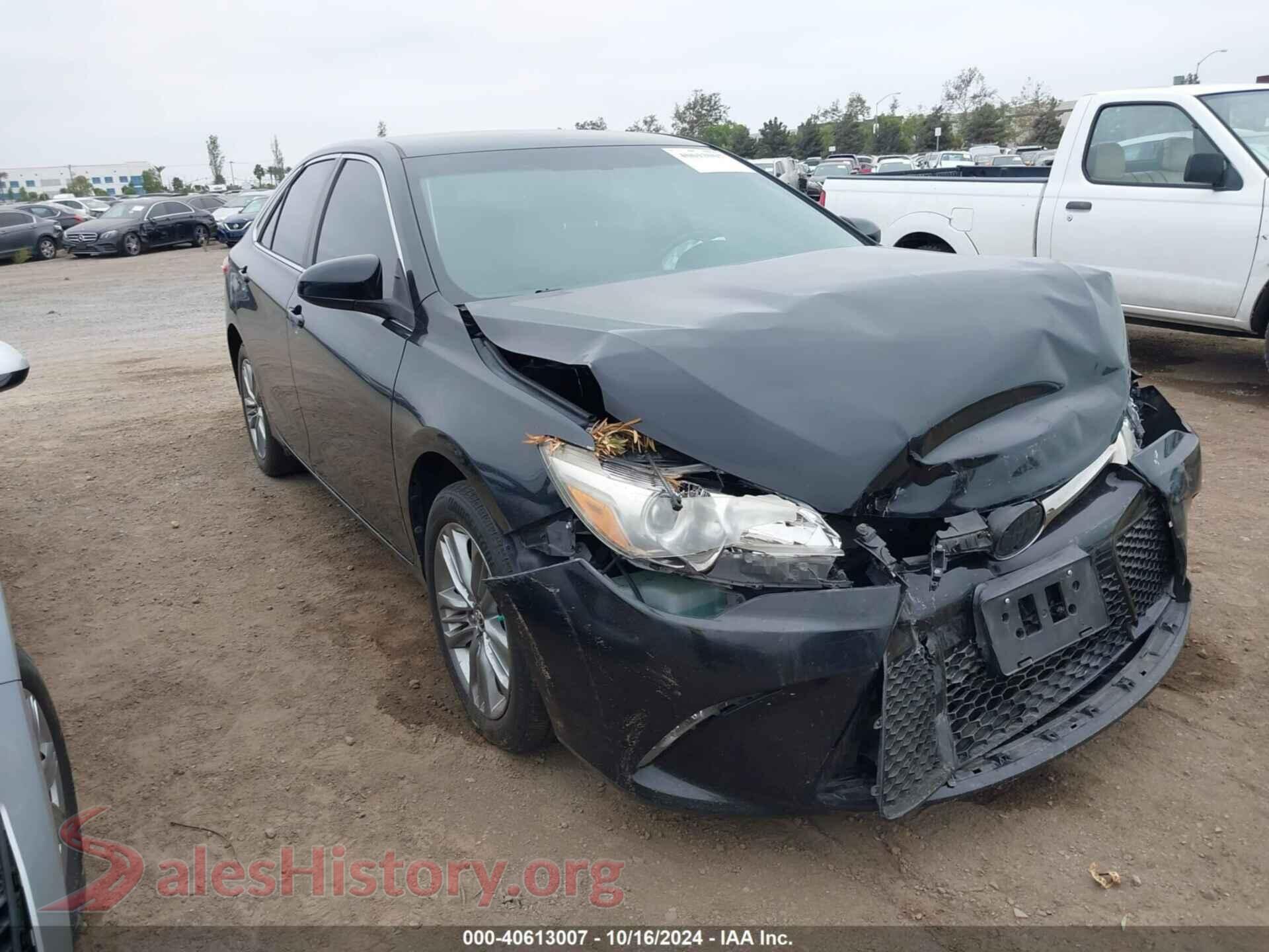 2015 TOYOTA CAMRY — VIN 4T1BF1FK5FU114840