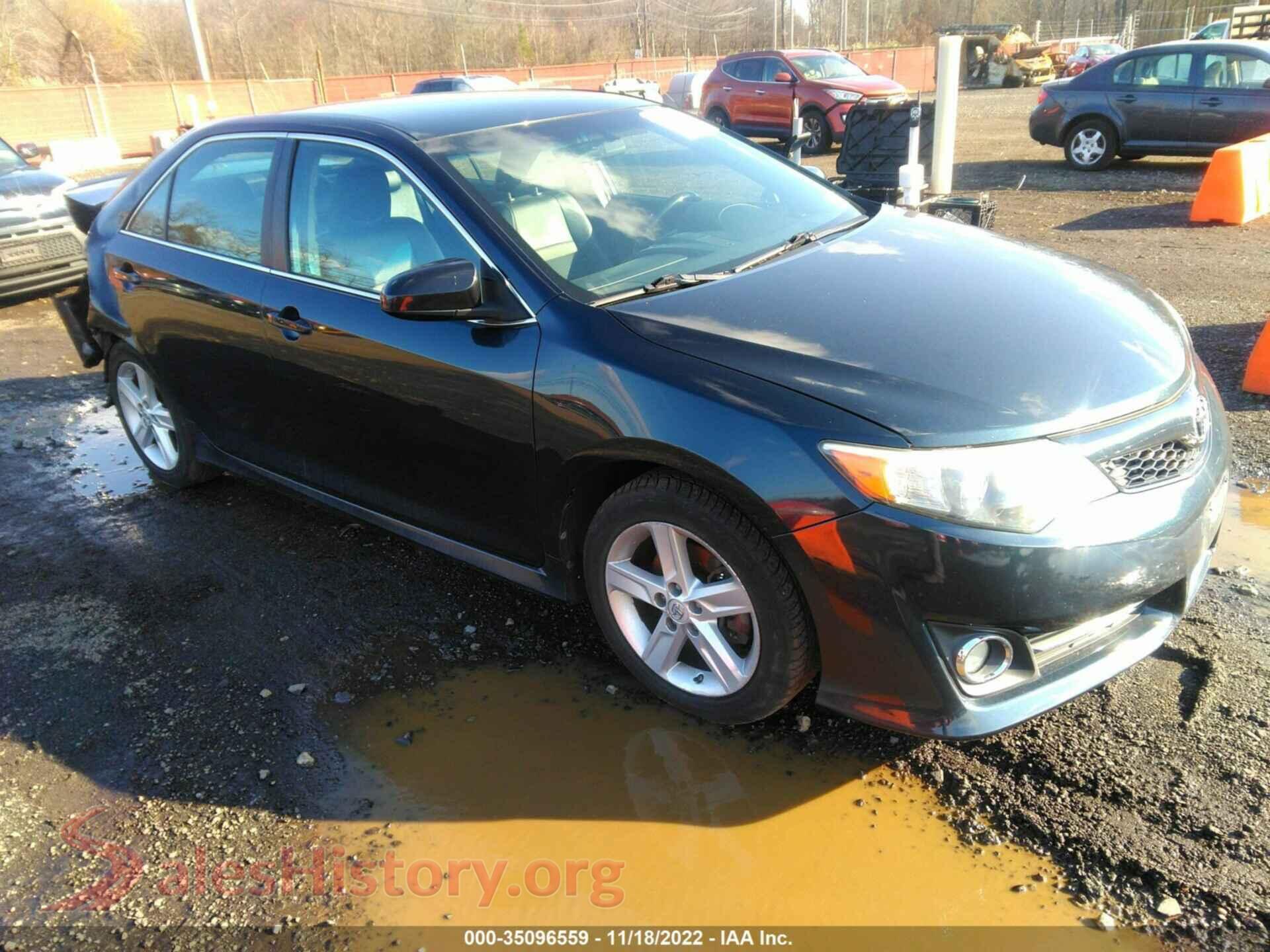 2014 TOYOTA CAMRY — VIN 4T1BF1FK6EU394492