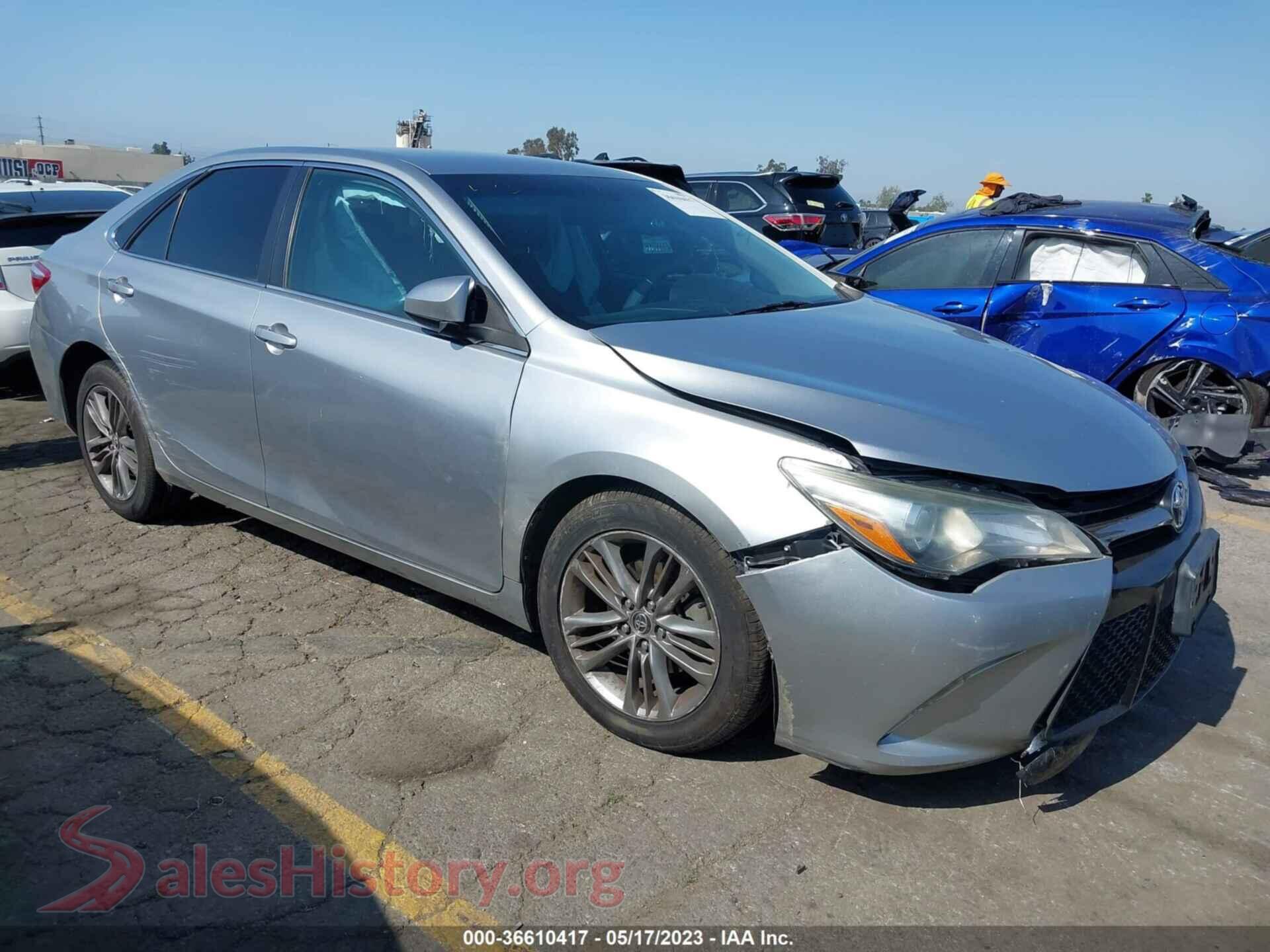 2015 TOYOTA CAMRY — VIN 4T1BF1FK6FU481276