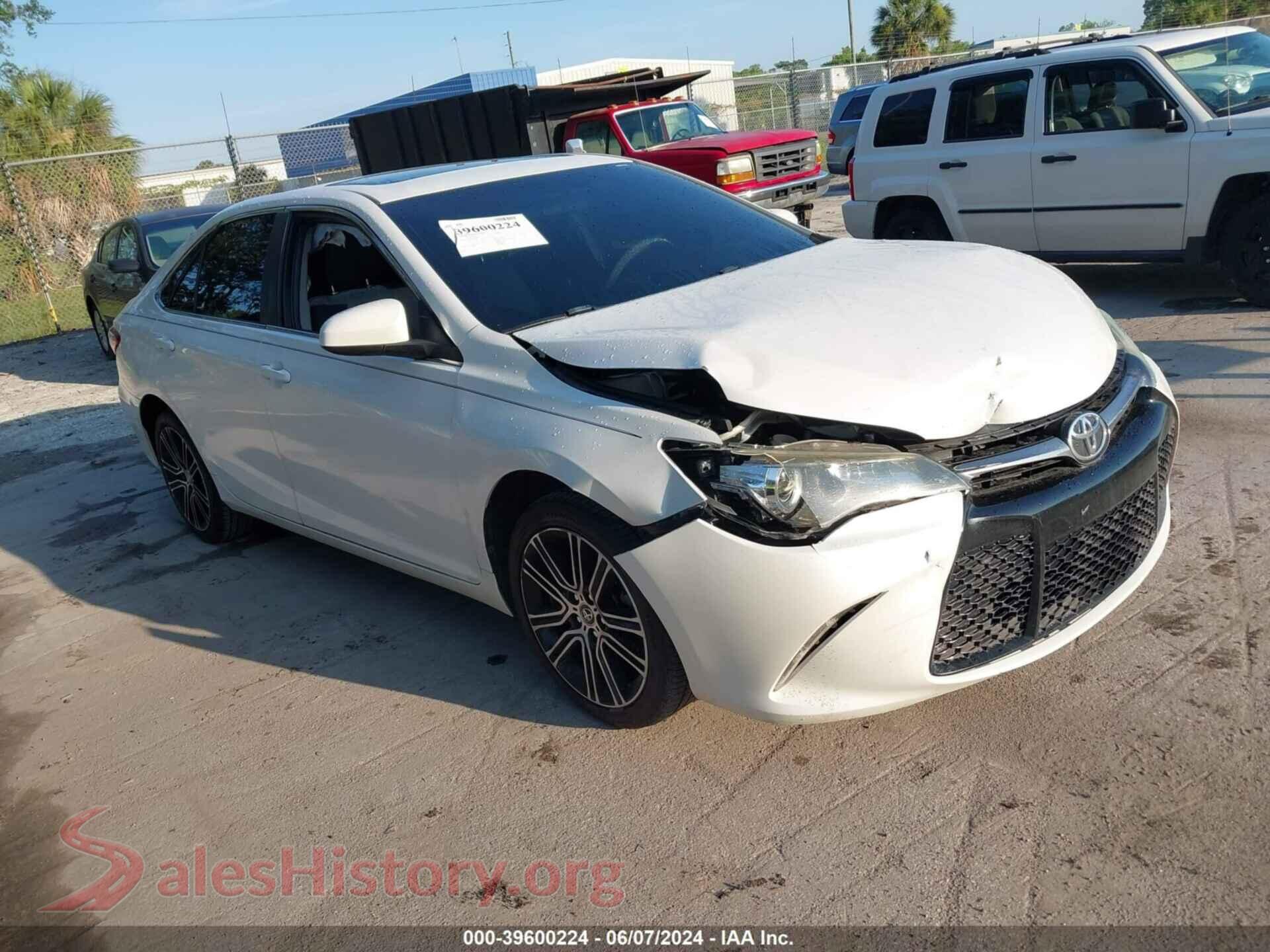 2016 TOYOTA CAMRY — VIN 4T1BF1FK6GU563266