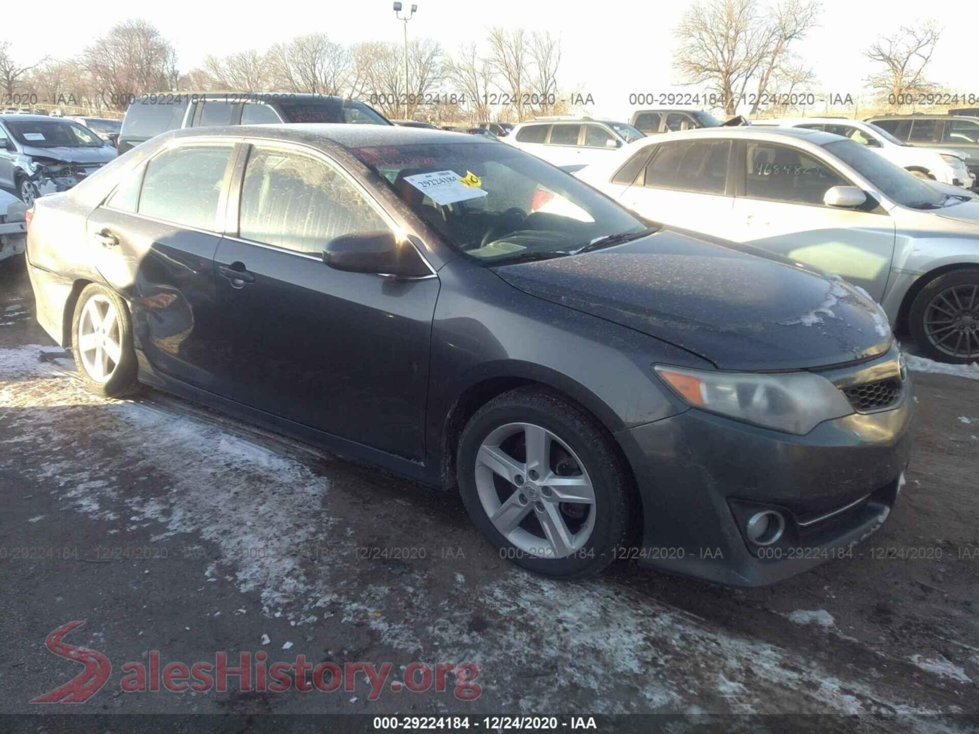 2013 TOYOTA CAMRY — VIN 4T1BF1FK7DU246950