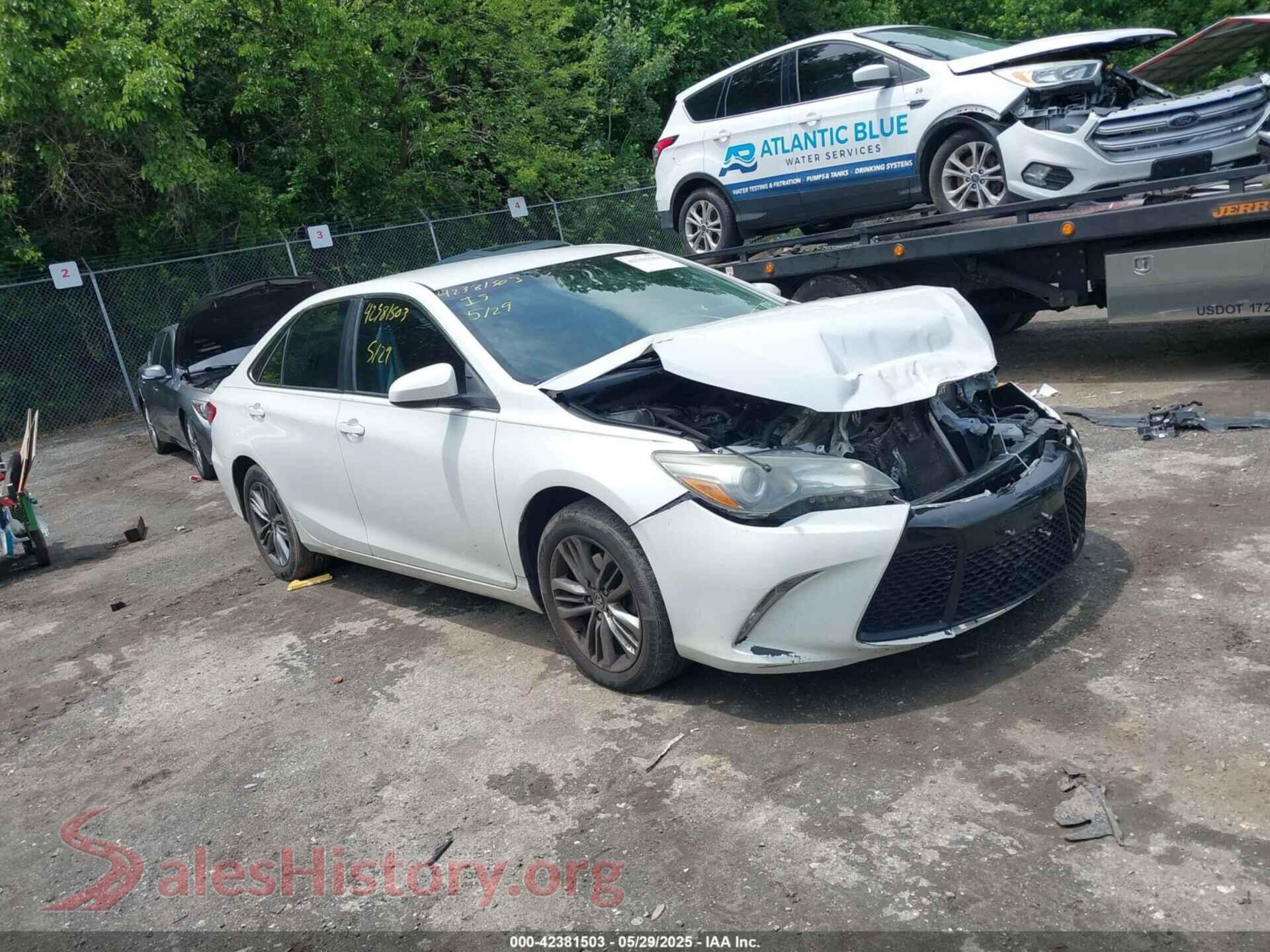 2016 TOYOTA CAMRY — VIN 4T1BF1FK7GU181716