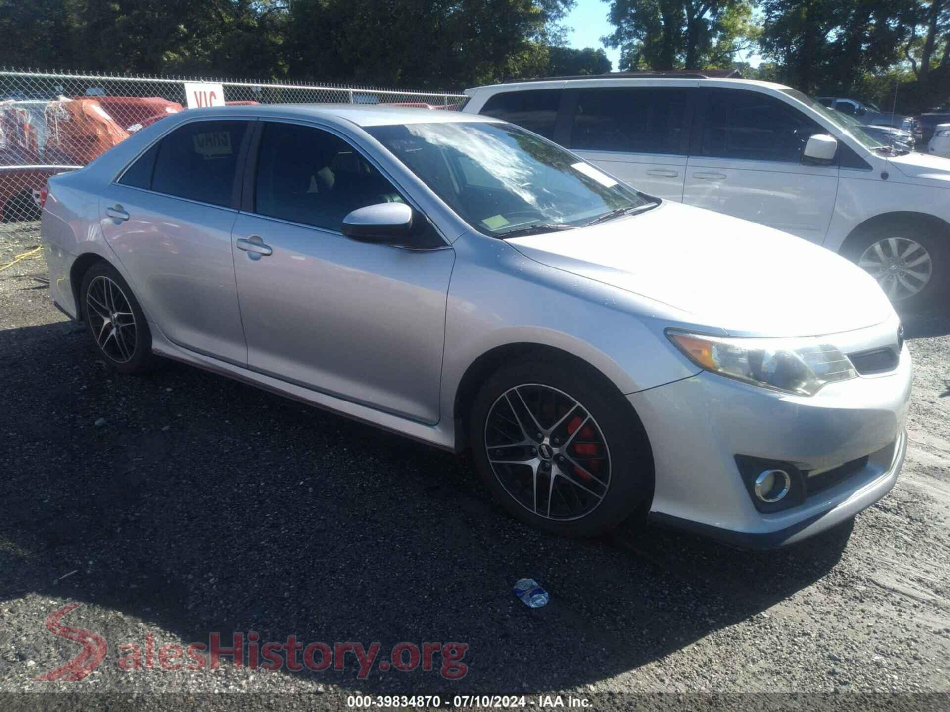 2014 TOYOTA CAMRY — VIN 4T1BF1FK8EU304534