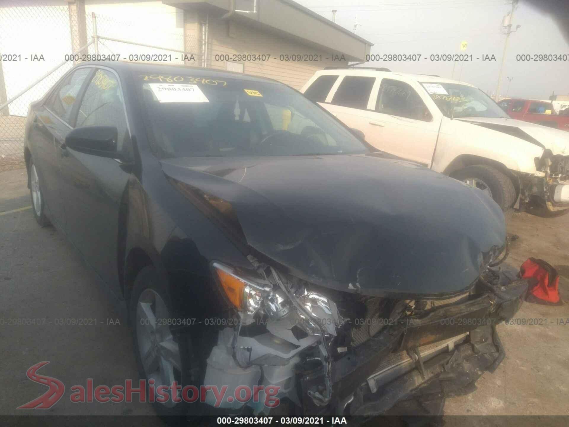 2014 TOYOTA CAMRY — VIN 4T1BF1FK8EU417237