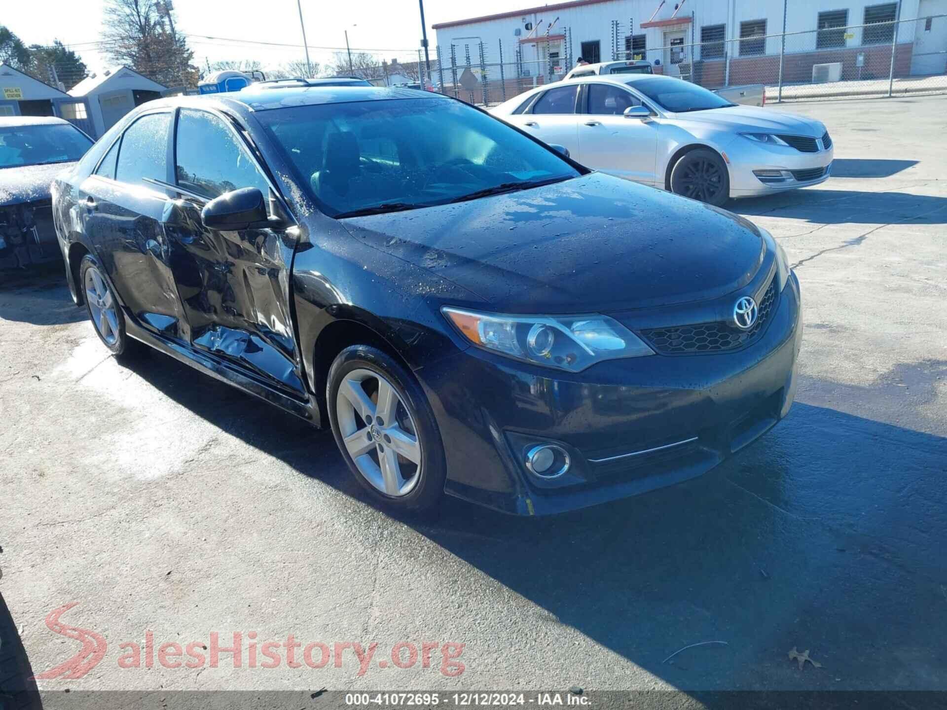 2014 TOYOTA CAMRY — VIN 4T1BF1FK8EU834924