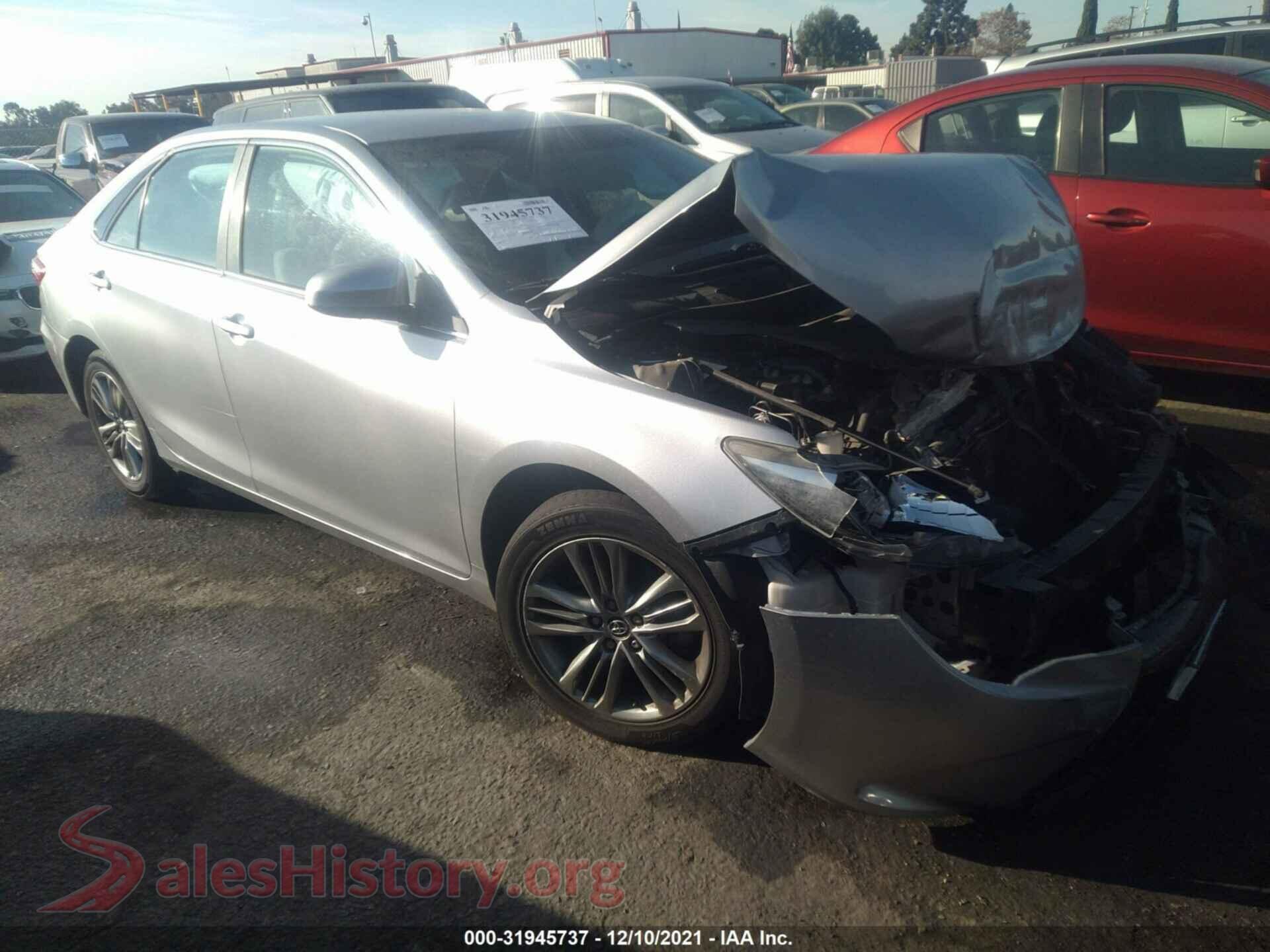 2015 TOYOTA CAMRY — VIN 4T1BF1FK8FU028261