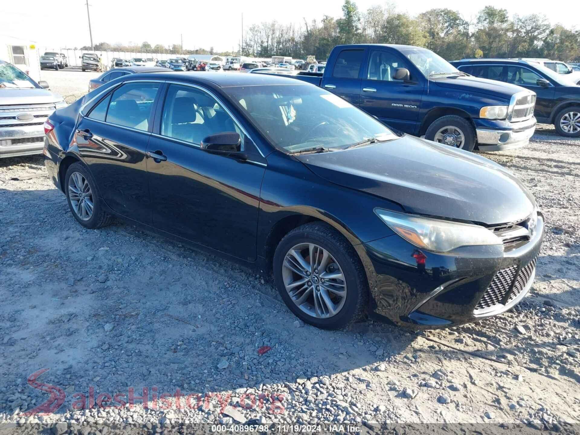 2017 TOYOTA CAMRY — VIN 4T1BF1FK8HU655822