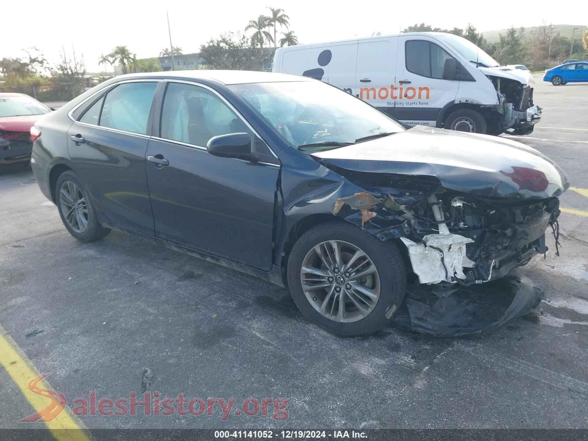 2017 TOYOTA CAMRY — VIN 4T1BF1FK8HU747688
