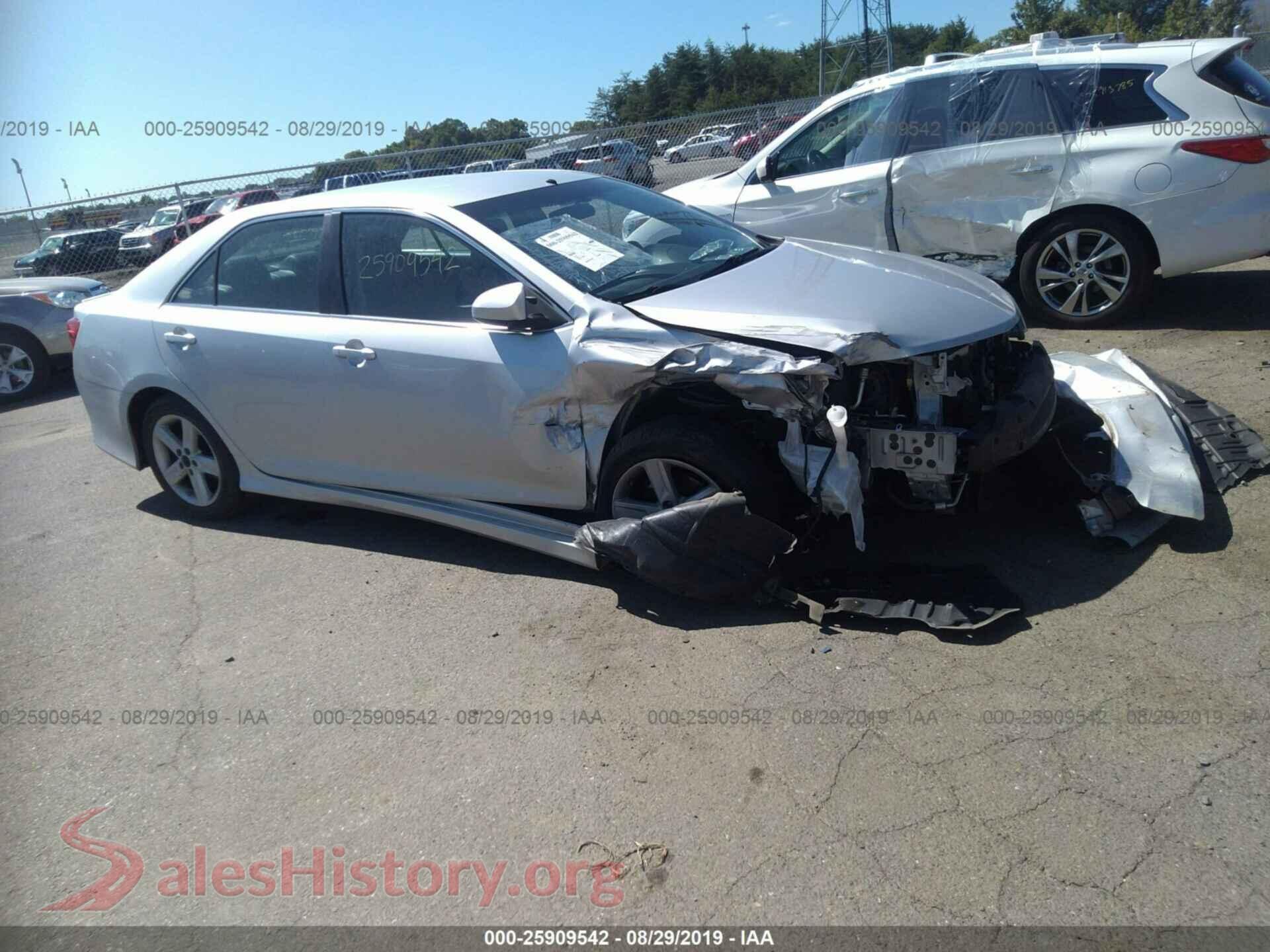 2012 TOYOTA CAMRY — VIN 4T1BF1FK9CU610168