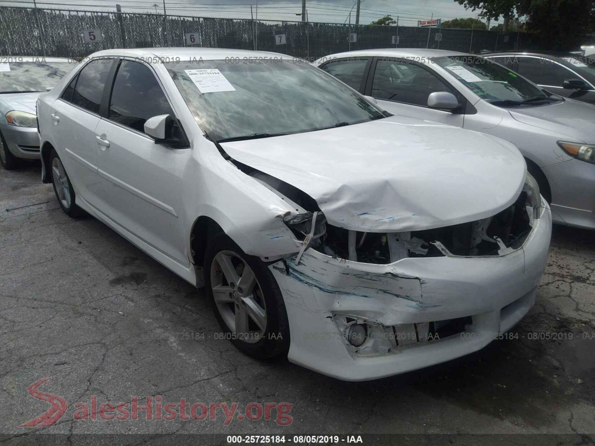 2013 TOYOTA CAMRY — VIN 4T1BF1FK9DU265029