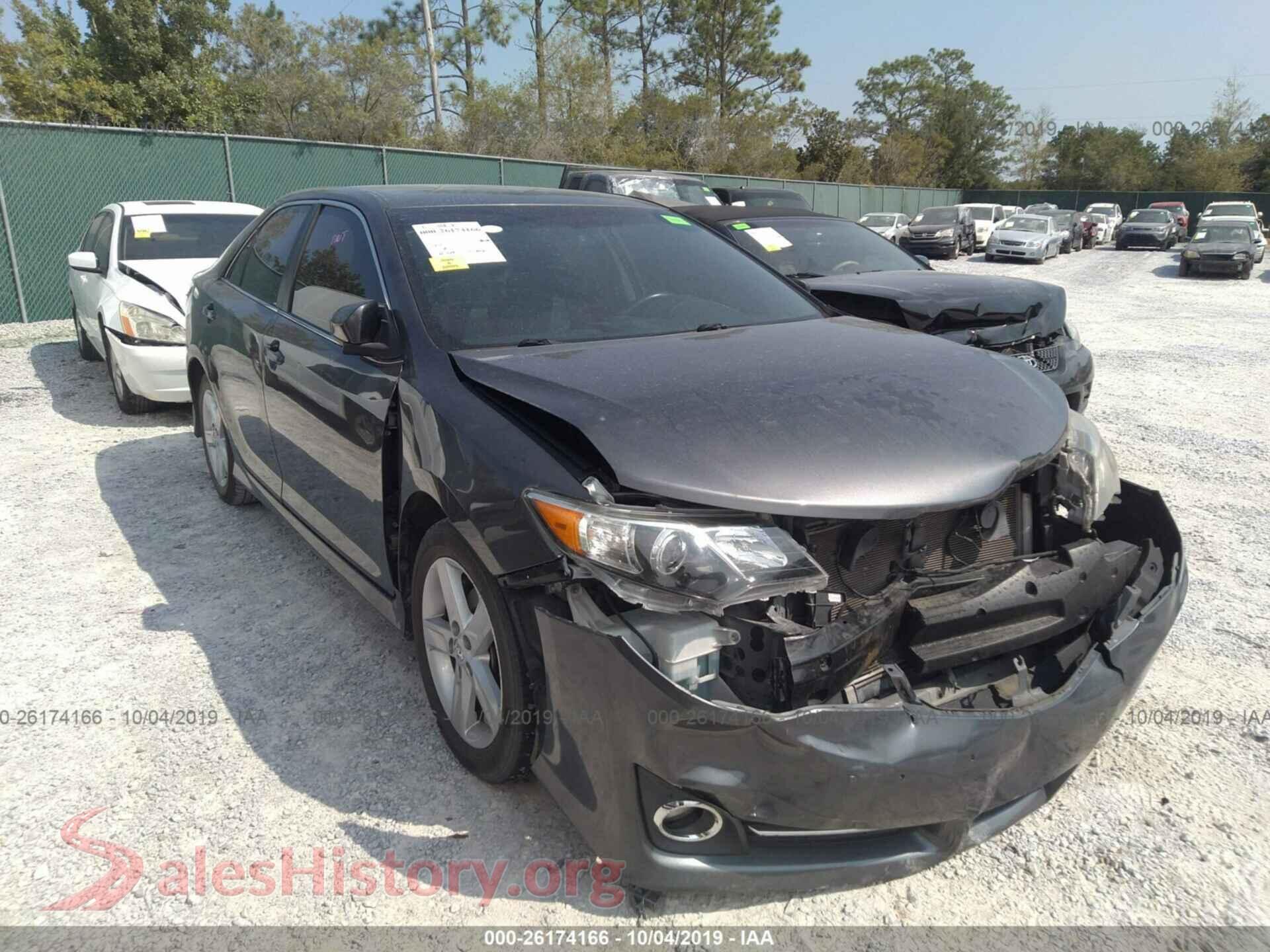 2014 TOYOTA CAMRY — VIN 4T1BF1FK9EU346629