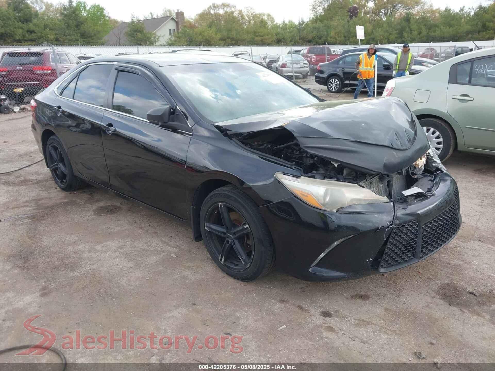 2016 TOYOTA CAMRY — VIN 4T1BF1FK9GU176615