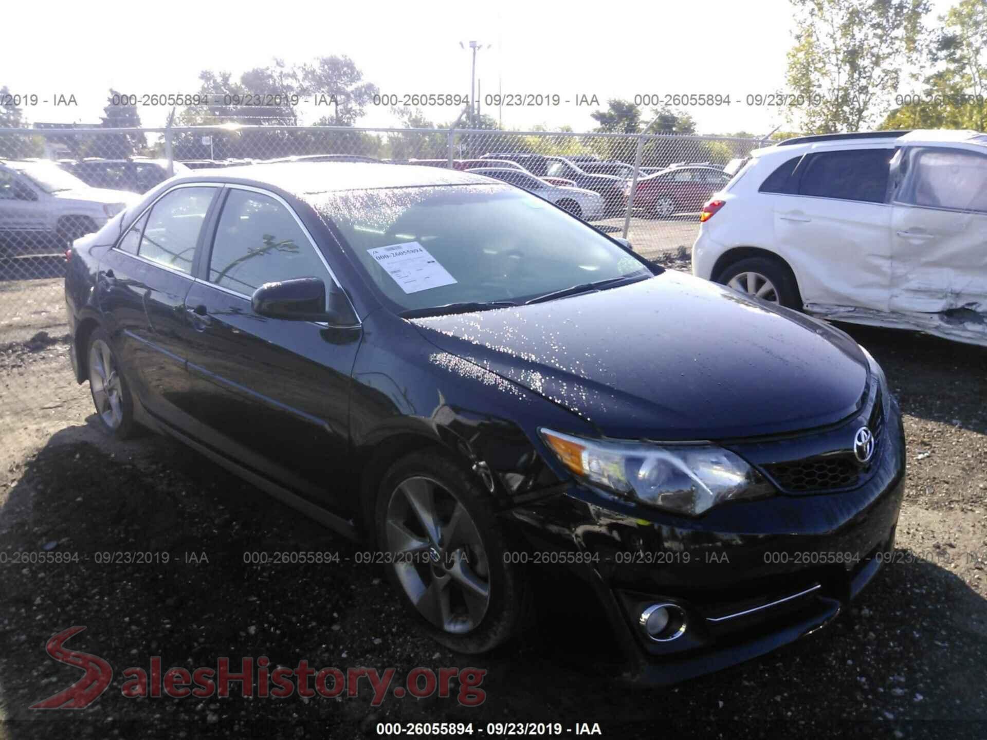 2012 TOYOTA CAMRY — VIN 4T1BF1FKXCU192770