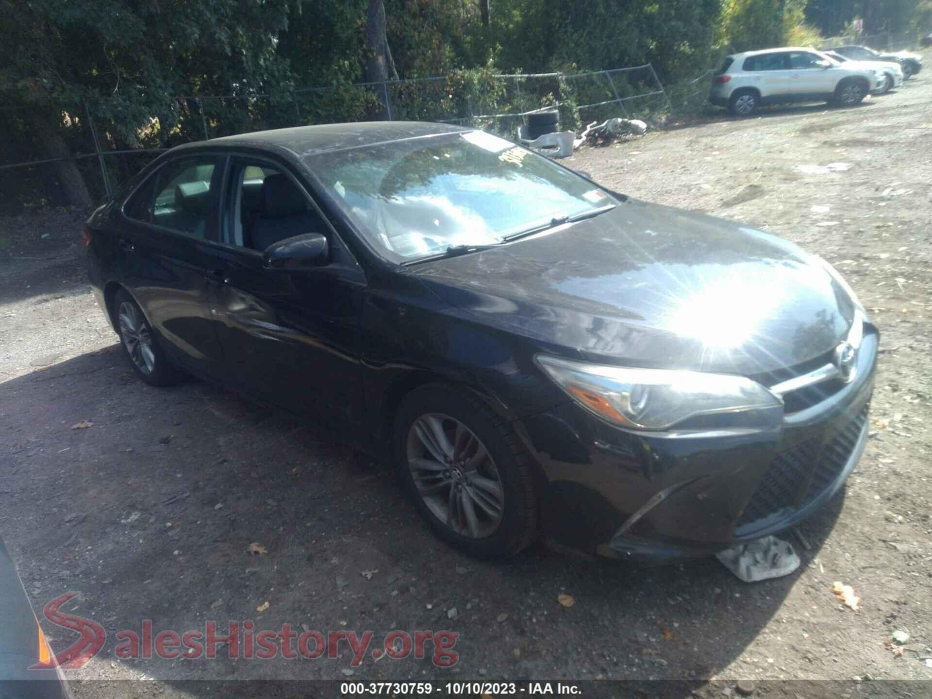 2015 TOYOTA CAMRY — VIN 4T1BF1FKXFU492944
