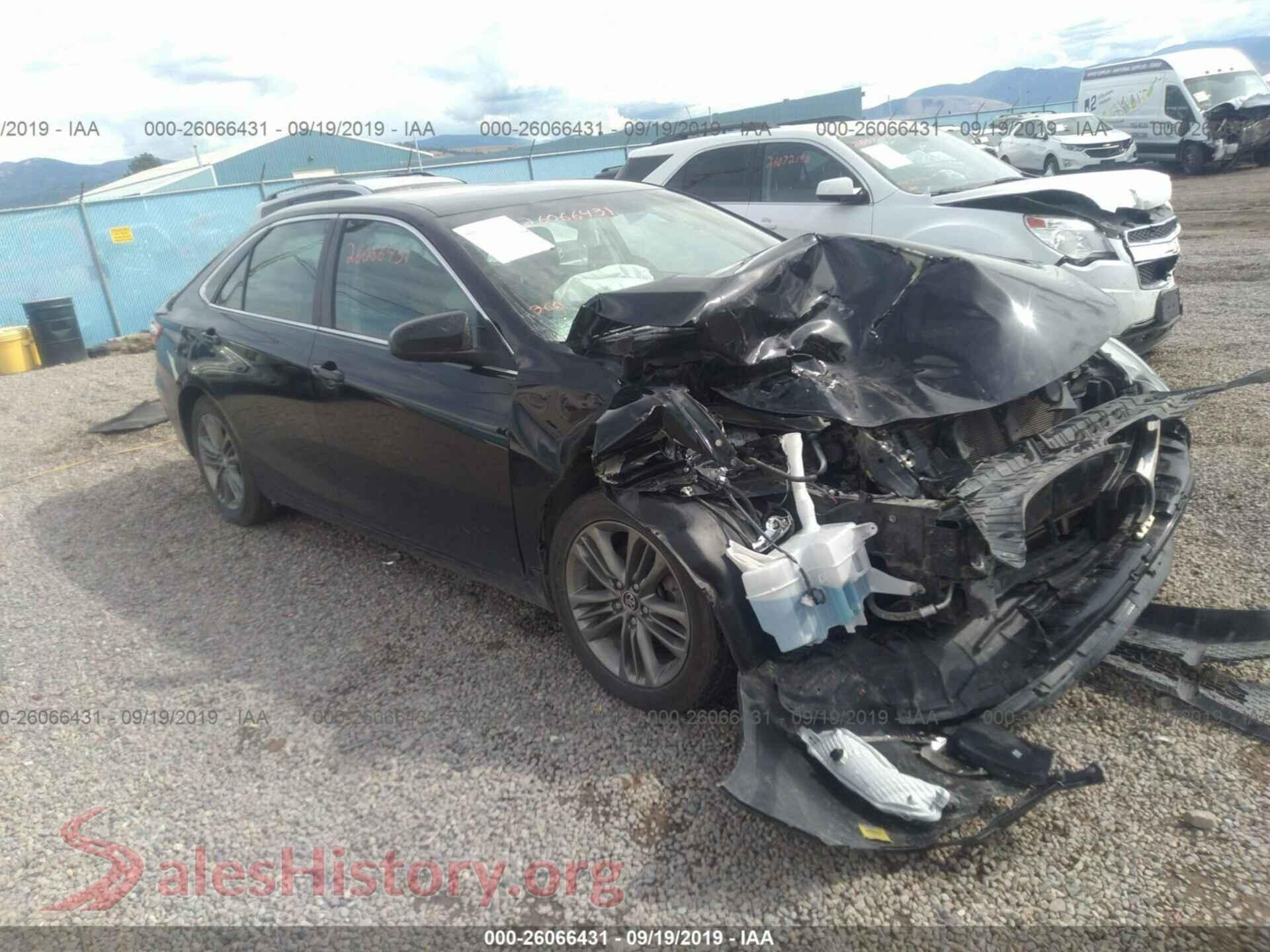 2016 TOYOTA CAMRY — VIN 4T1BF1FKXGU139251