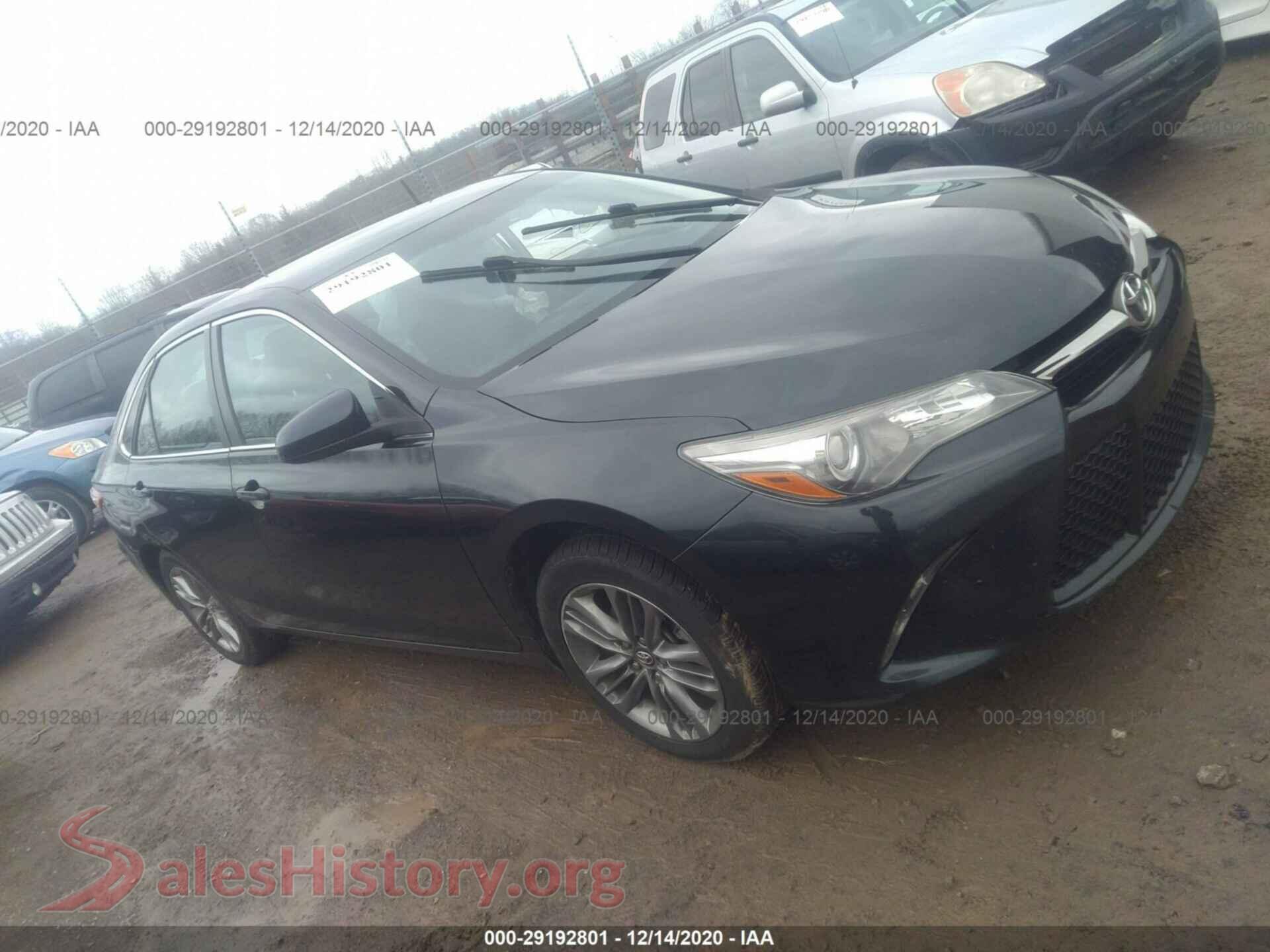2016 TOYOTA CAMRY — VIN 4T1BF1FKXGU243884