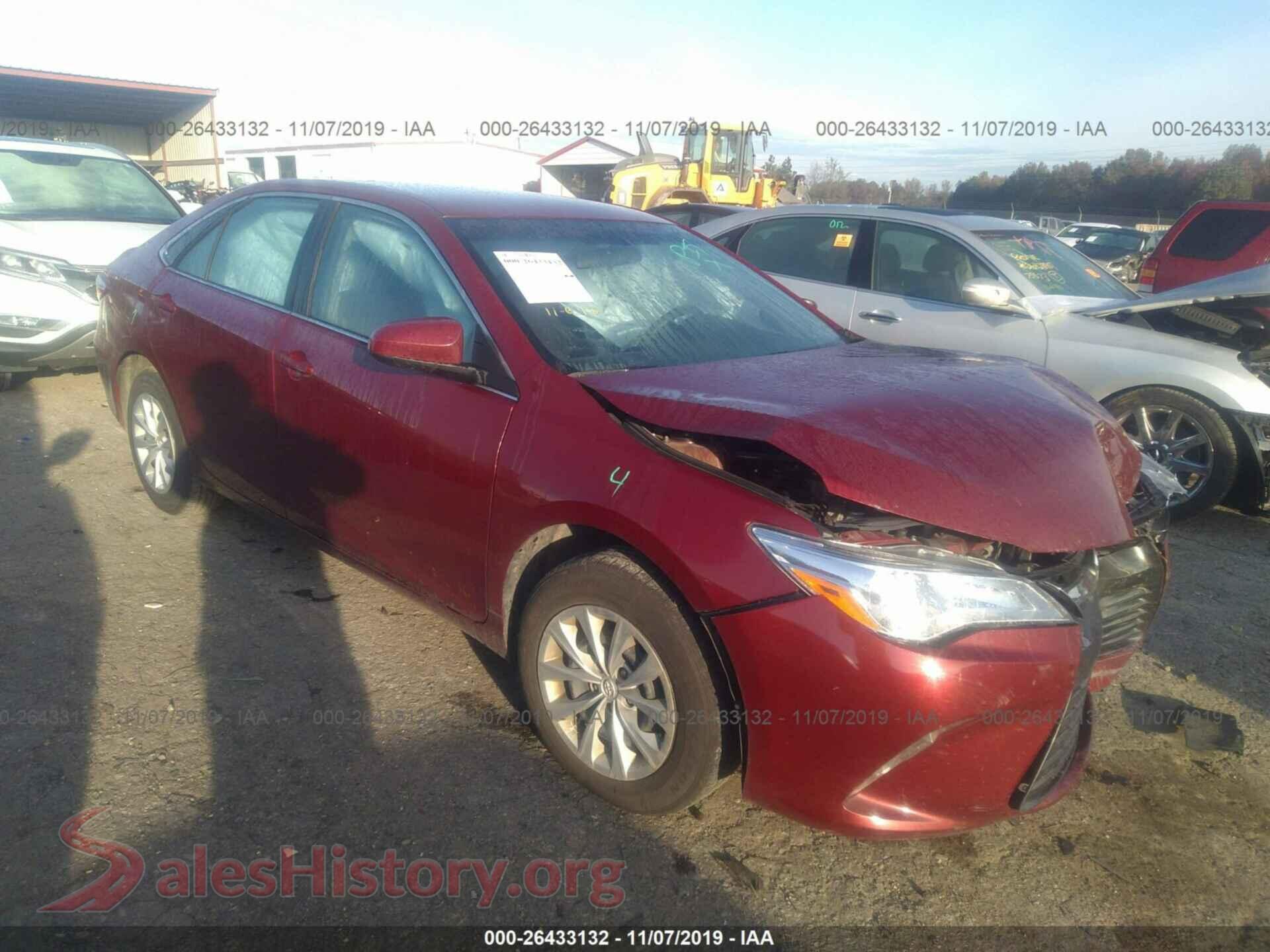 2017 TOYOTA CAMRY — VIN 4T1BF1FKXHU770941