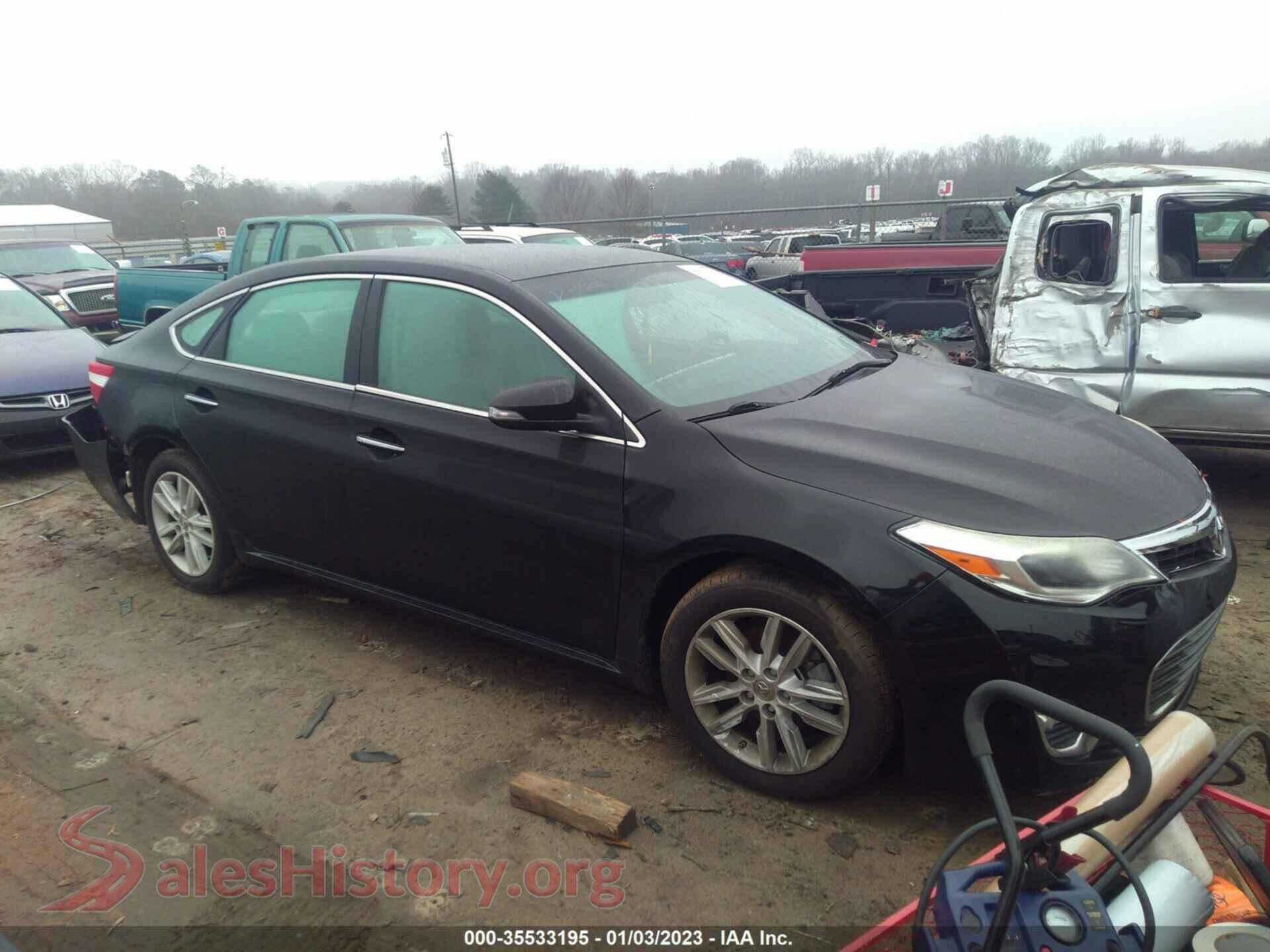 2014 TOYOTA AVALON — VIN 4T1BK1EBXEU120970