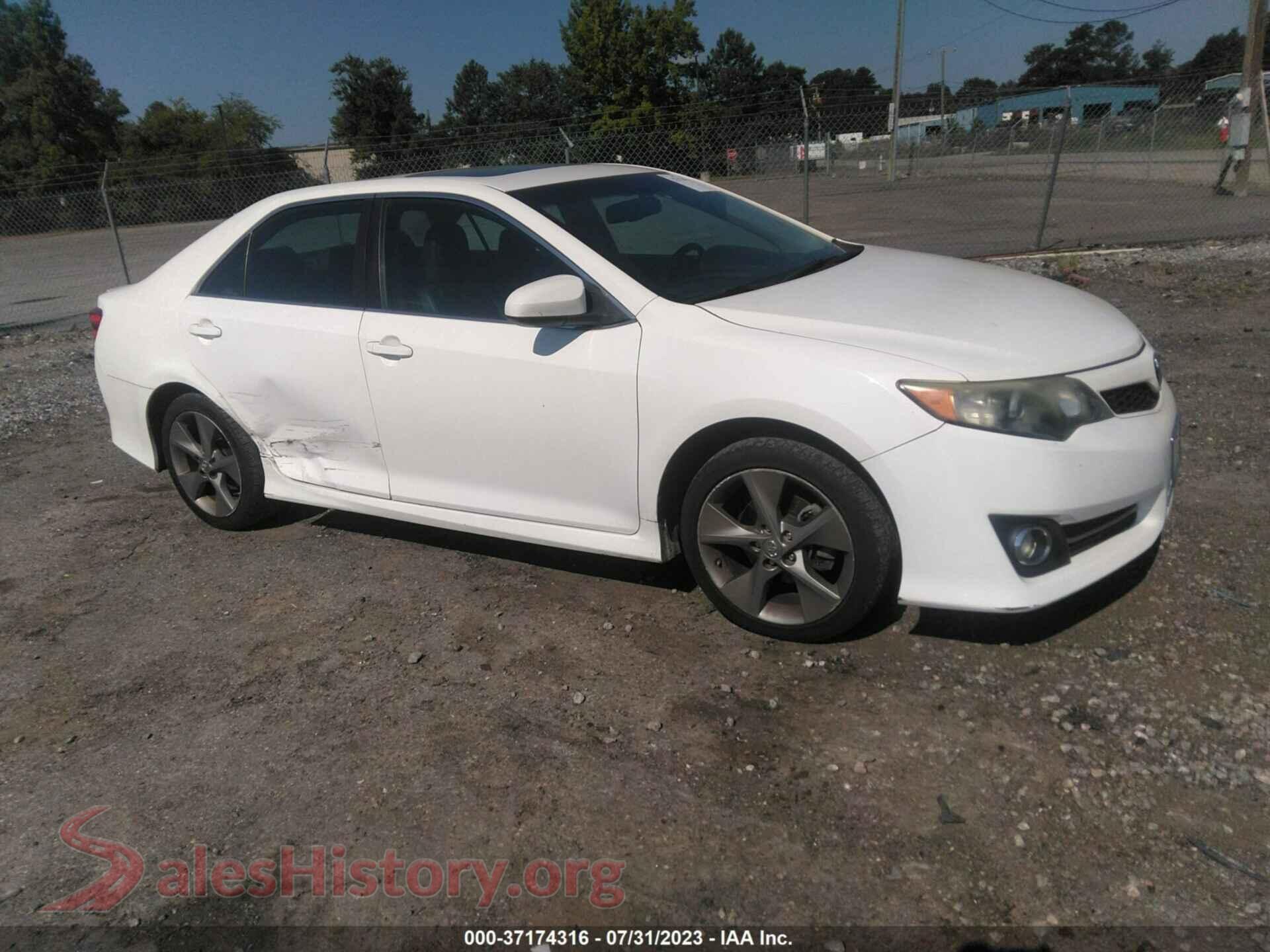 2013 TOYOTA CAMRY — VIN 4T1BK1FK6DU536947