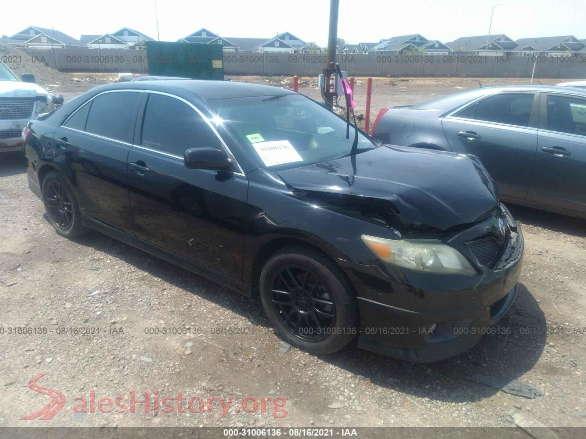 2011 TOYOTA CAMRY — VIN 4T1BK3EK2BU624484