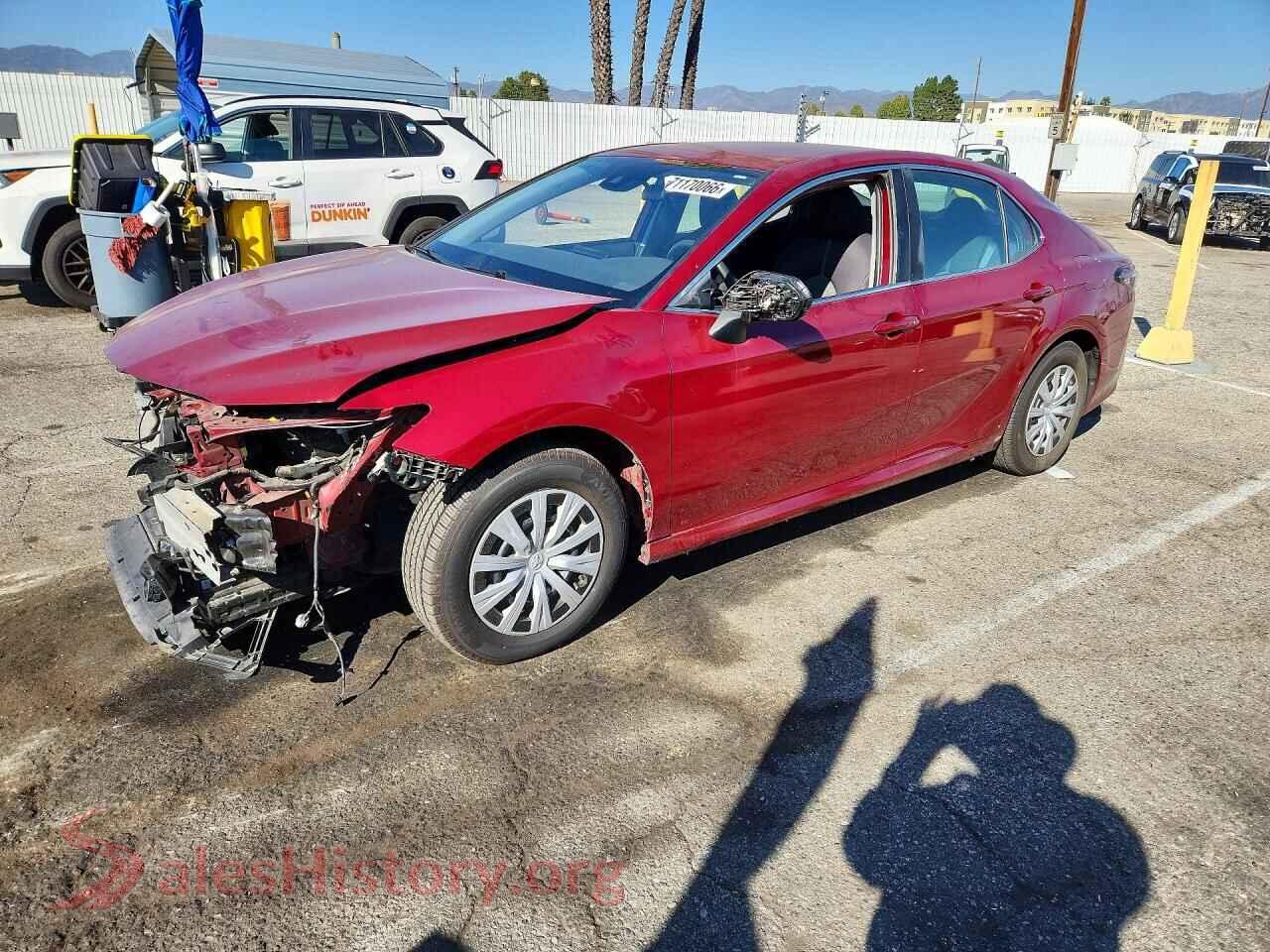 2022 TOYOTA CAMRY — VIN 4T1C31AK0NU577388