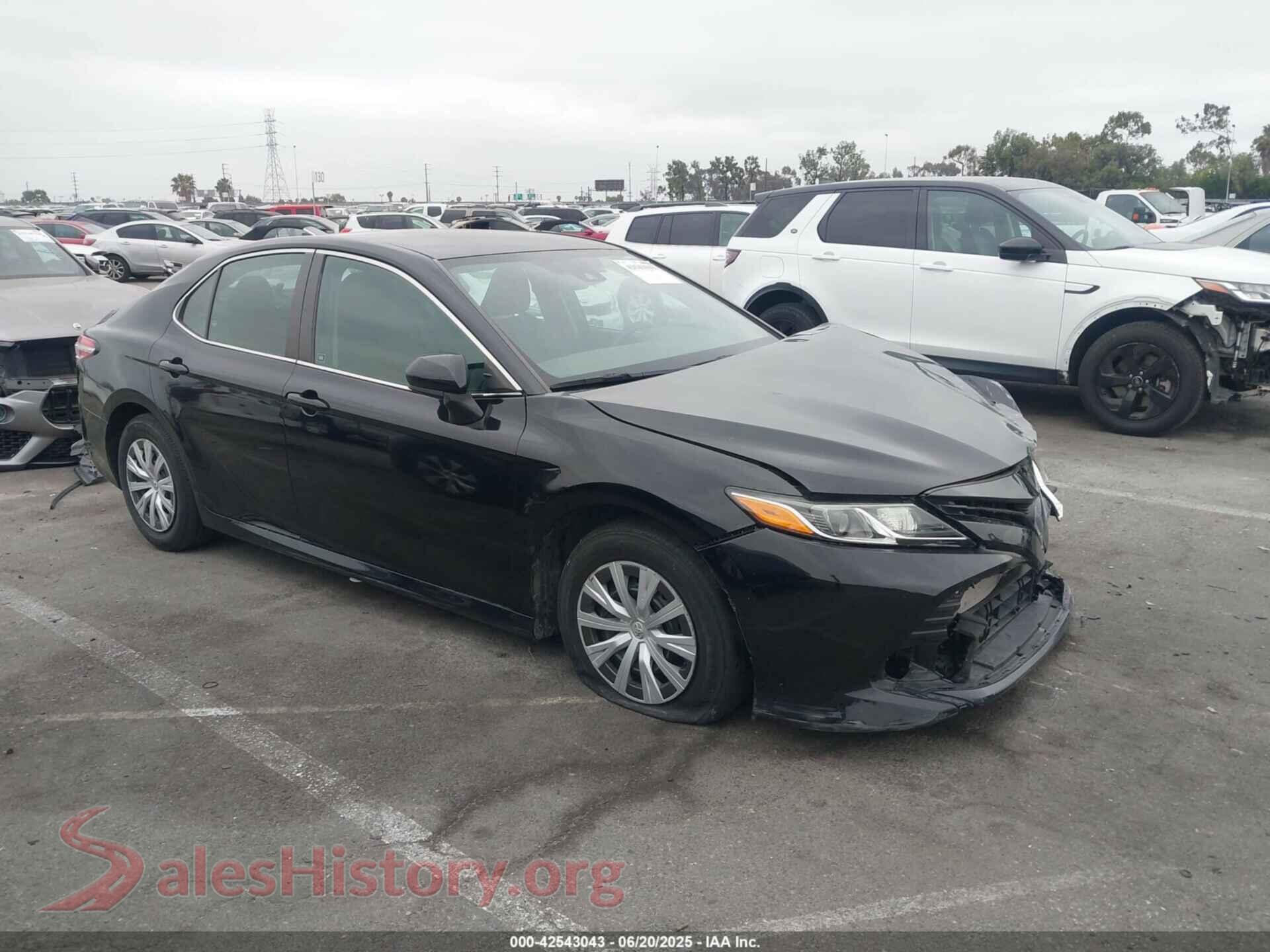 2020 TOYOTA CAMRY — VIN 4T1C31AK1LU522803