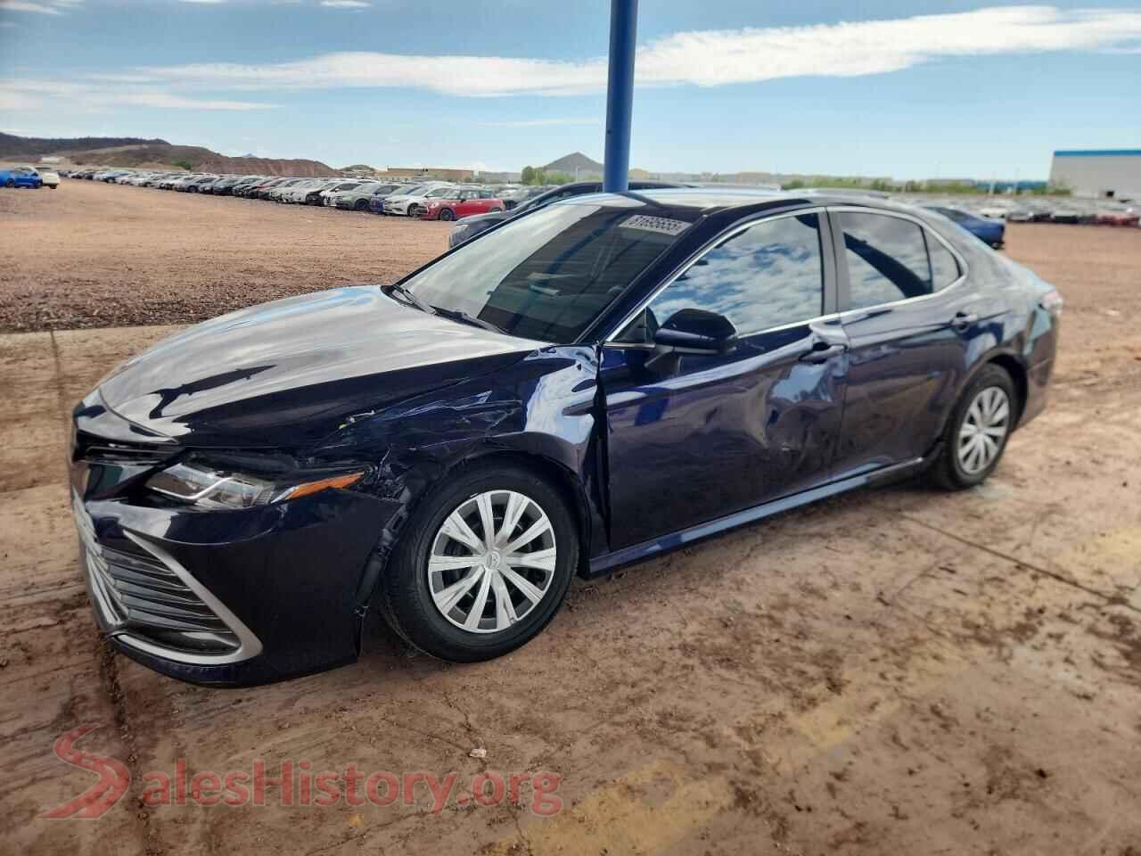 2022 TOYOTA CAMRY — VIN 4T1C31AK2NU585749