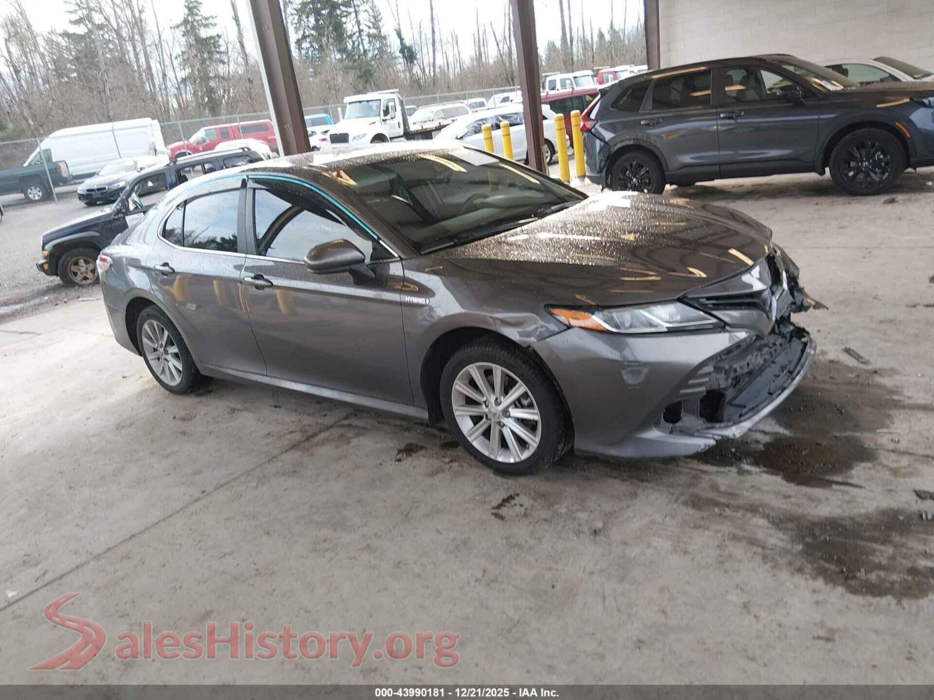 2020 TOYOTA CAMRY — VIN 4T1C31AK4LU538851