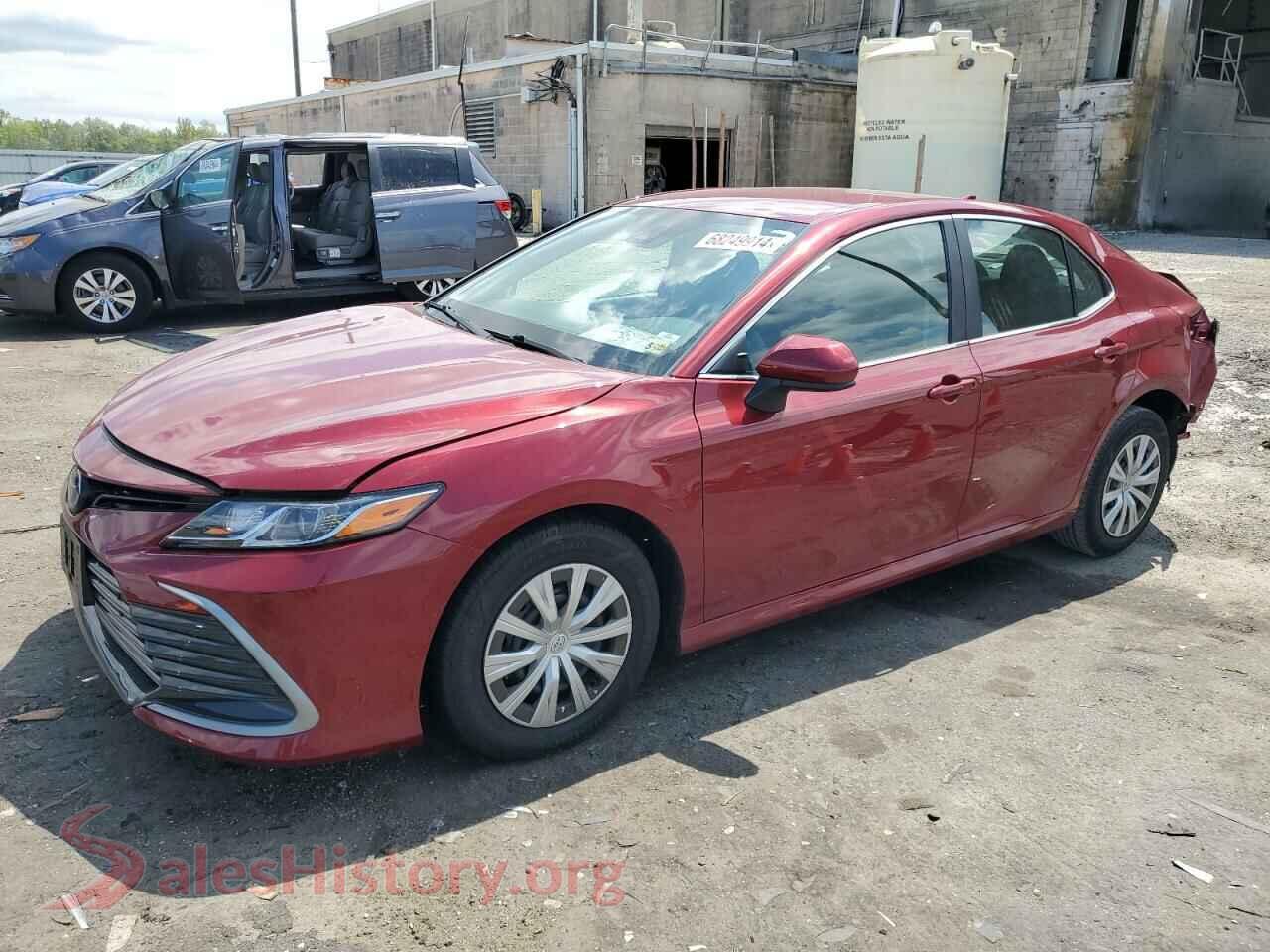 2022 TOYOTA CAMRY — VIN 4T1C31AK5NU589259