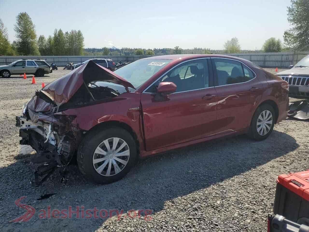 2020 TOYOTA CAMRY — VIN 4T1C31AK7LU528802