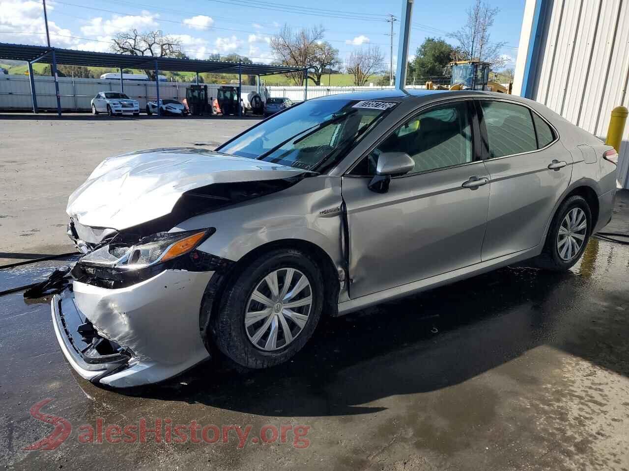 2020 TOYOTA CAMRY SOLA — VIN 4T1C31AK7LU534616