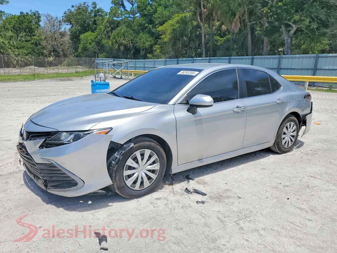 2022 TOYOTA CAMRY — VIN 4T1C31AK7NU584189