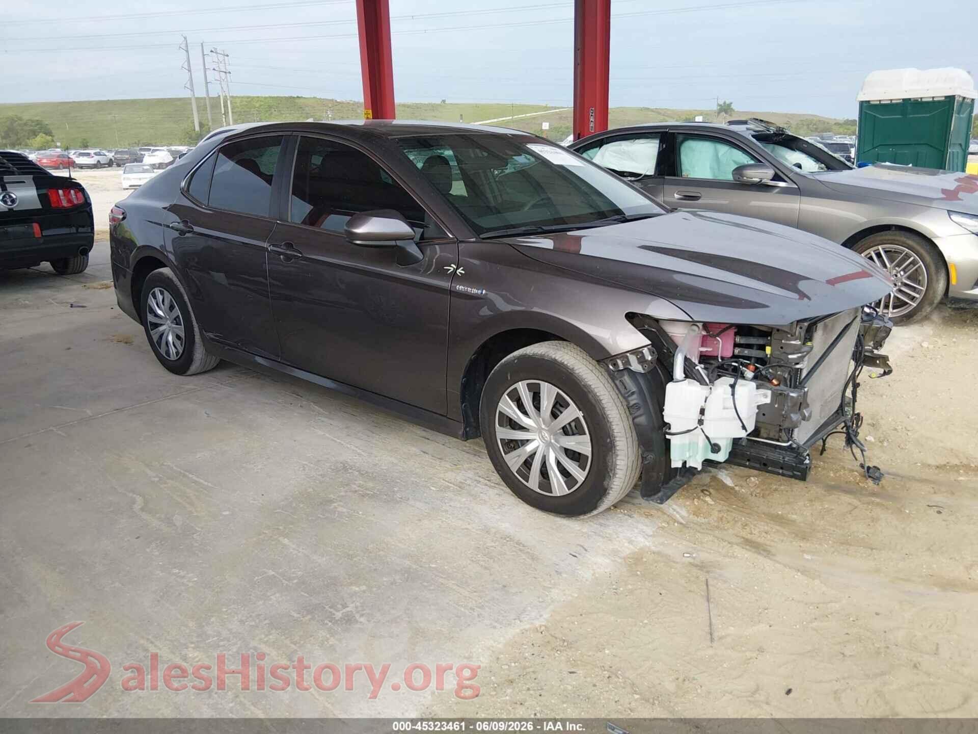 2020 TOYOTA CAMRY — VIN 4T1C31AK8LU541042