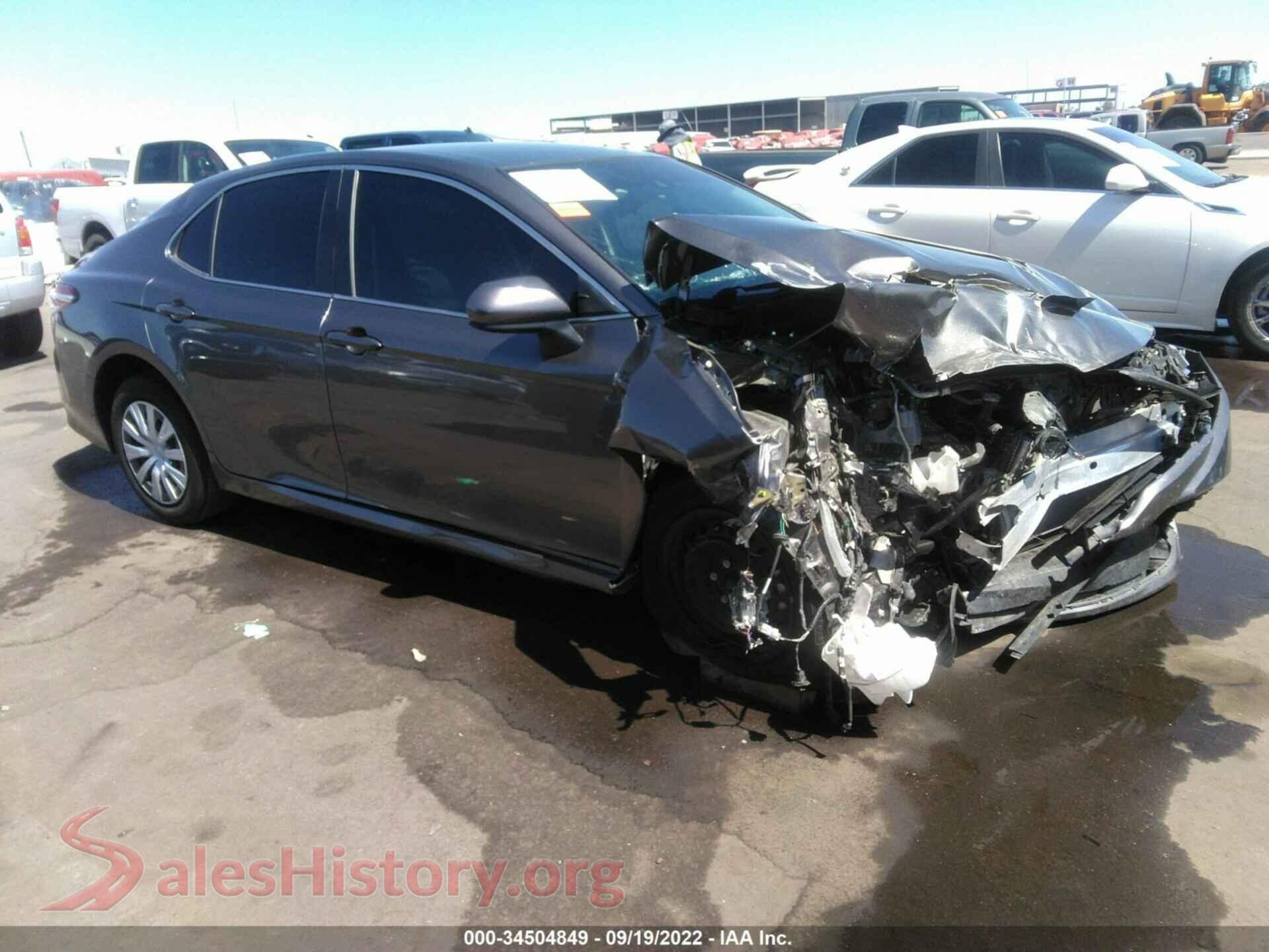 2020 TOYOTA CAMRY — VIN 4T1C31AK9LU520135