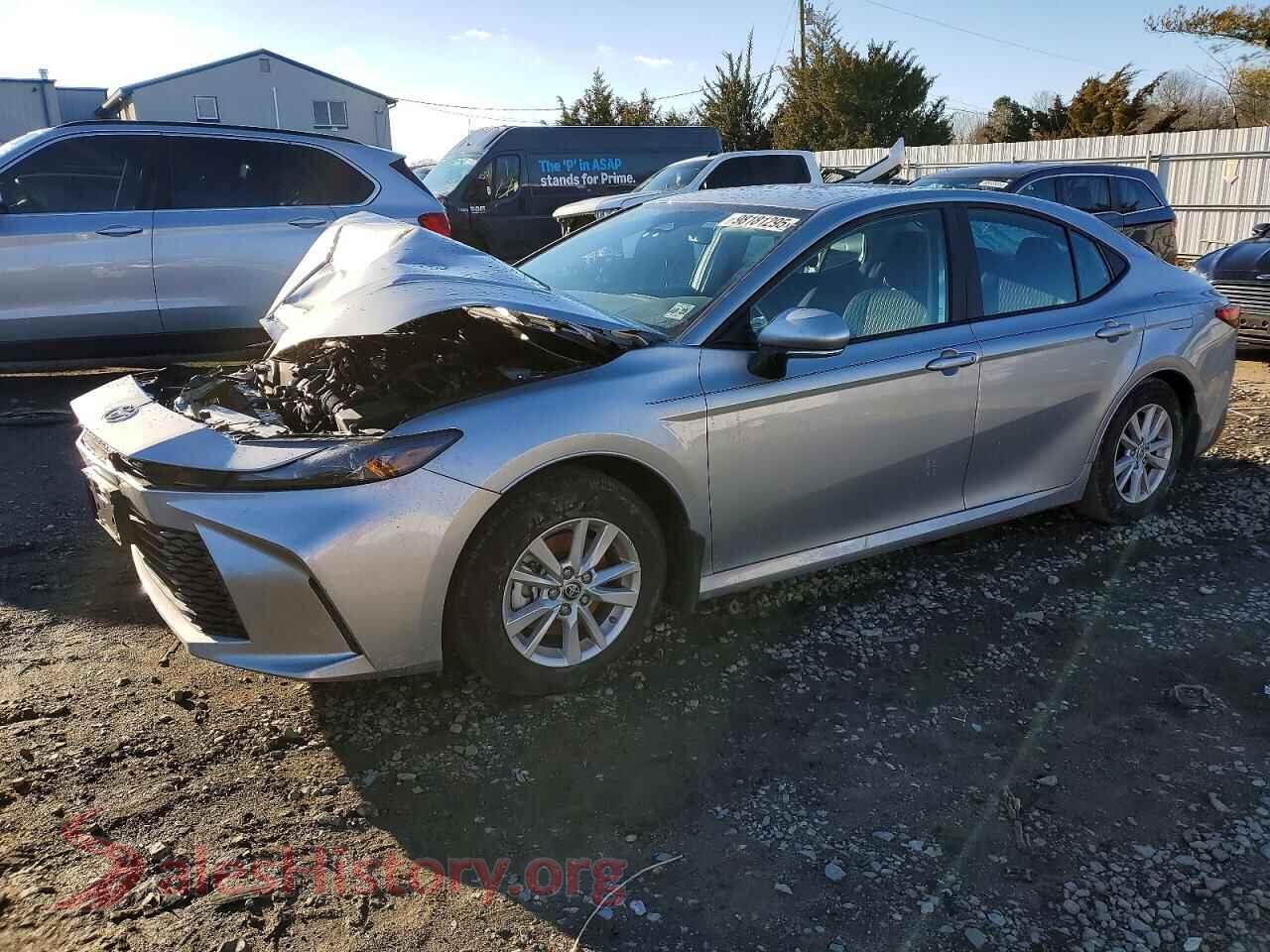 2025 TOYOTA CAMRY — VIN 4T1DAACK0SU068307