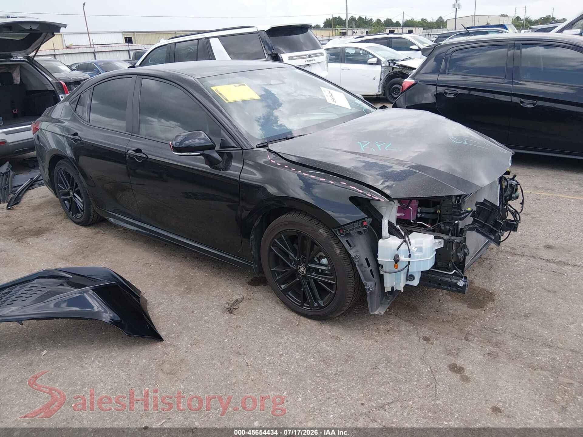 2025 TOYOTA CAMRY — VIN 4T1DAACK0SU087021